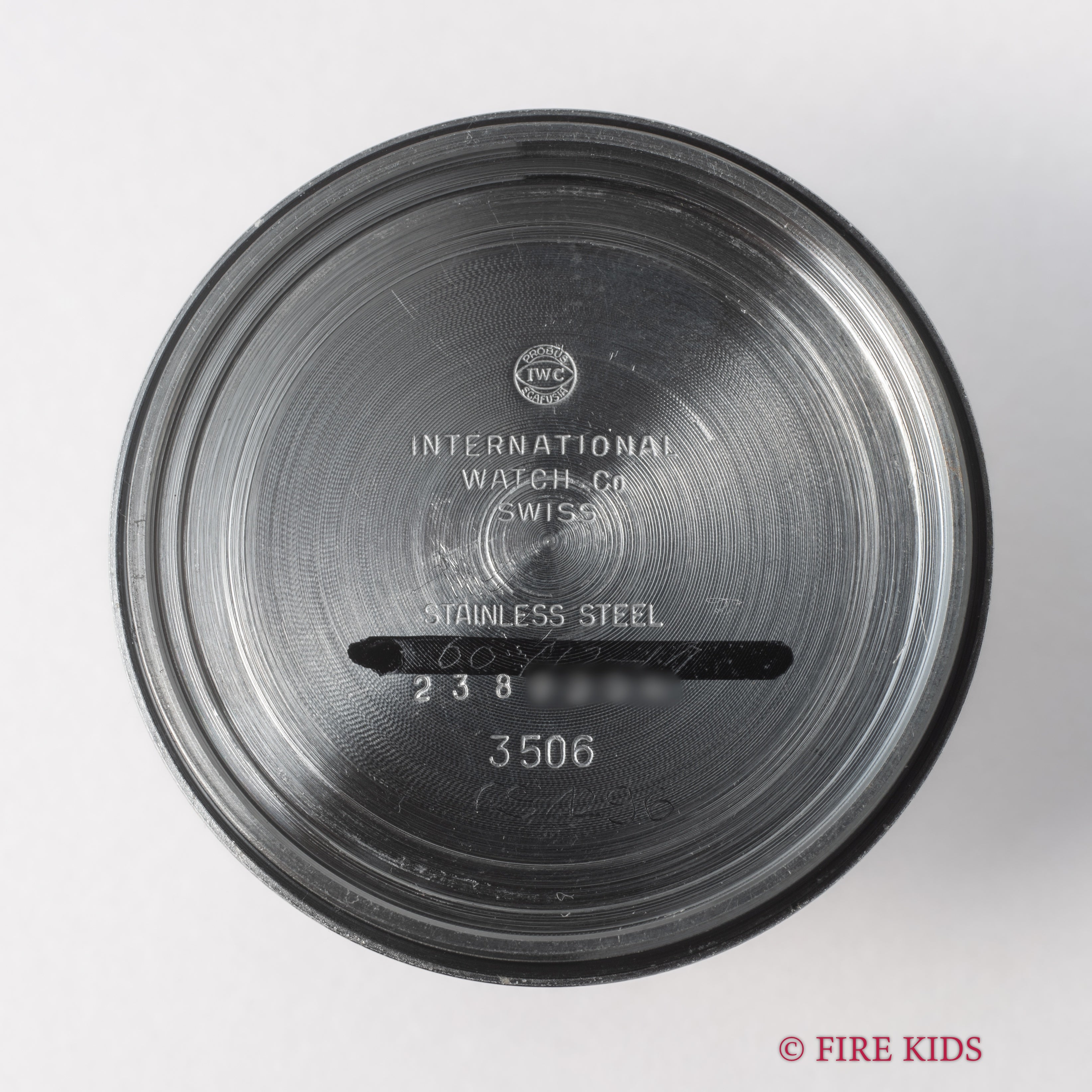 IWC インヂュニア SL 1987年製 Ref.3506 黒文字盤 ジェンタデザイン