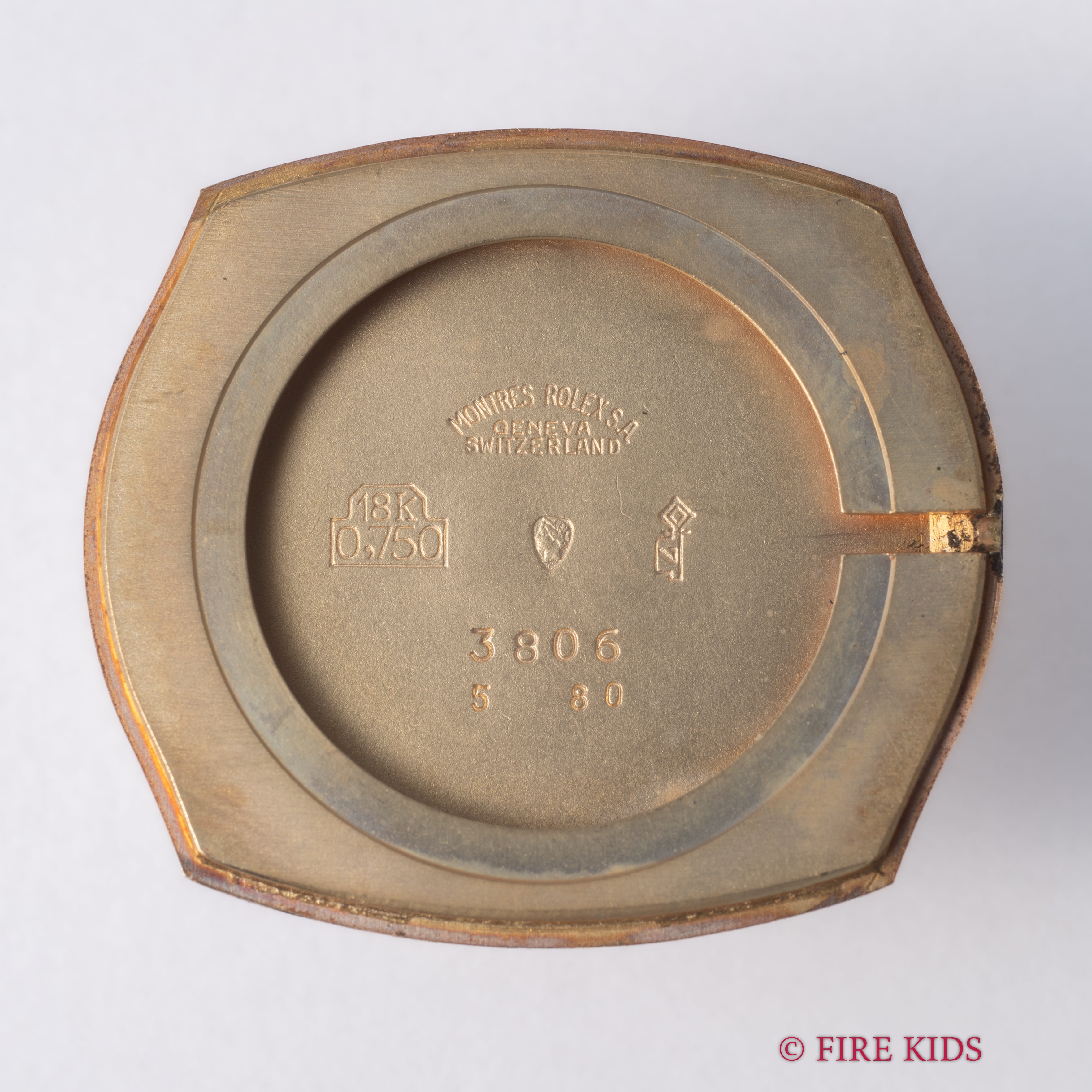 ロレックス チェリーニ 1974年製 Ref.3806 18金無垢イエローゴールド 手巻 純正GP尾錠付