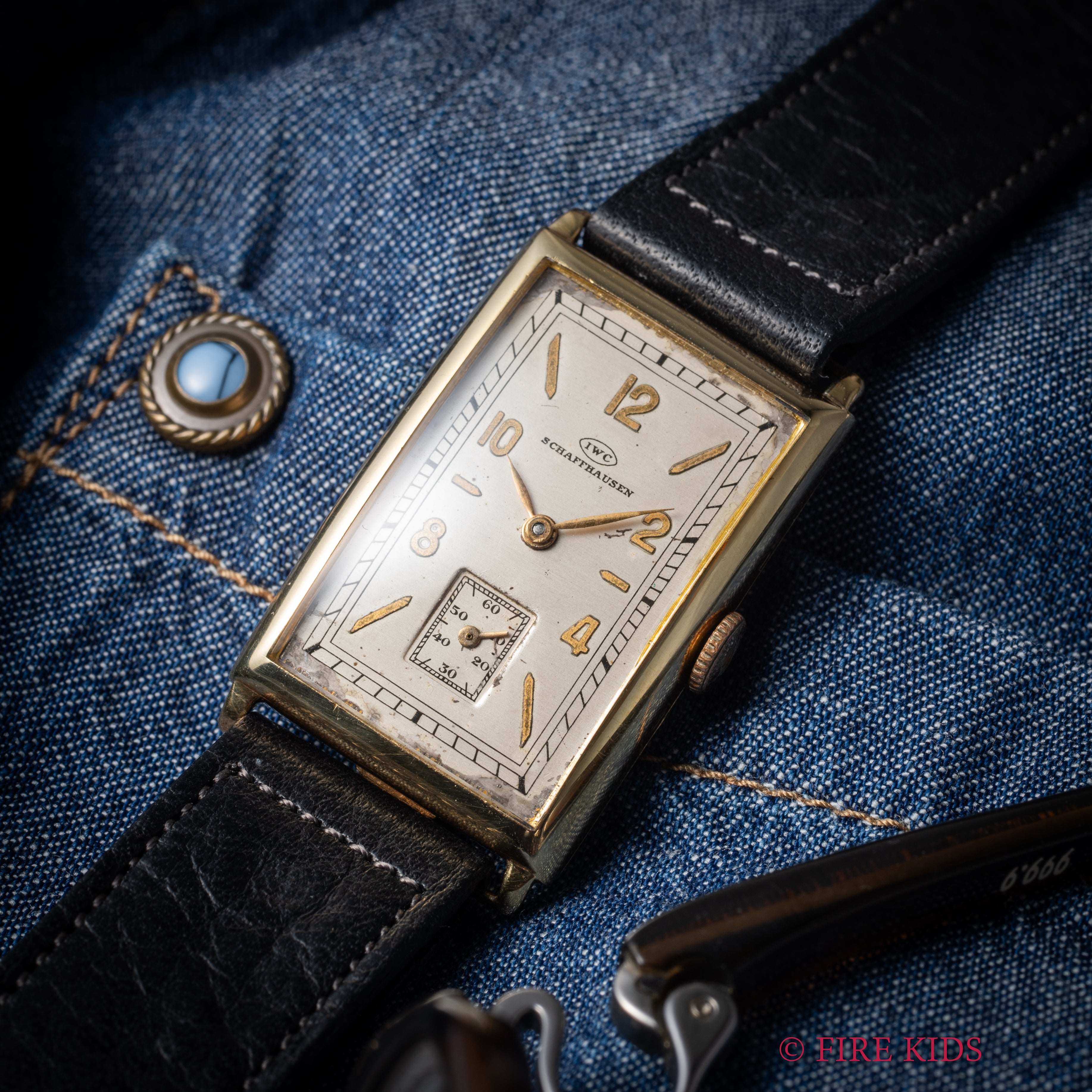 IWC 時計ケース レザー製 IWC 時計ケースレザー IWC アイダブルシー レザー時計ケース（外