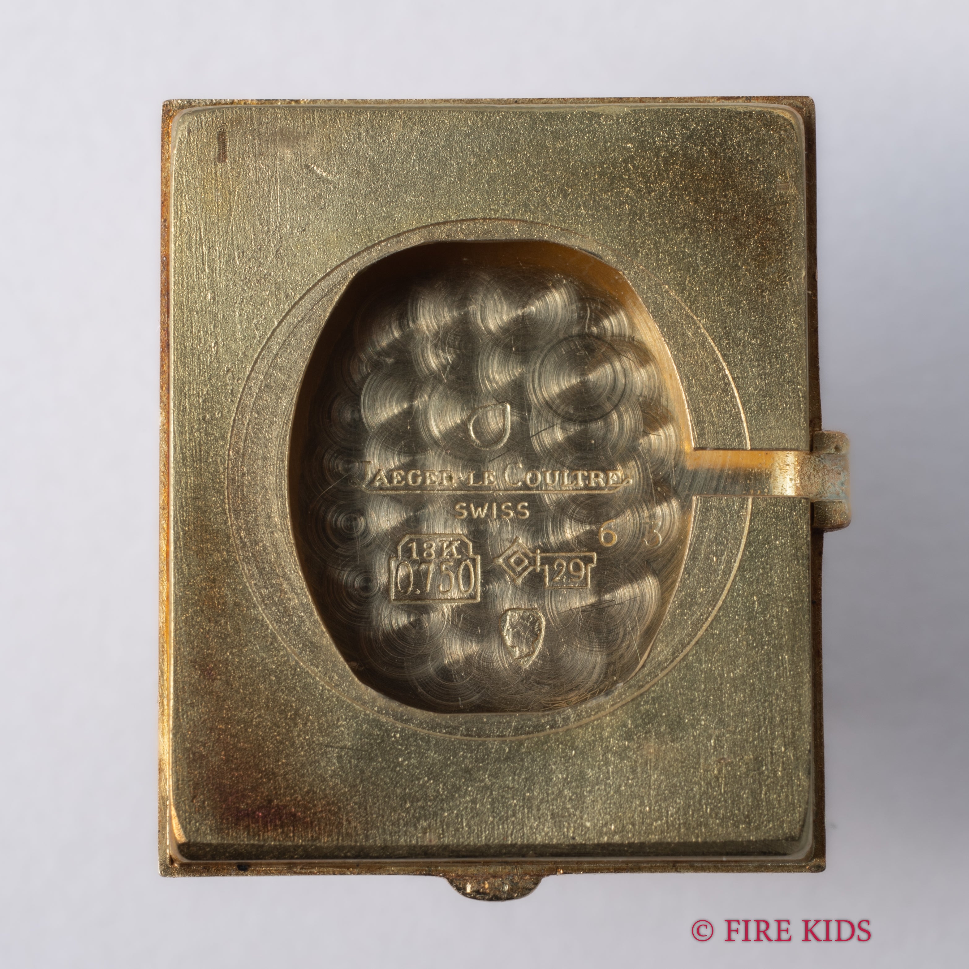 ジャガー・ルクルト 18金無垢イエローゴールド タンク型ケース 1980年代製 手巻き Cal.841