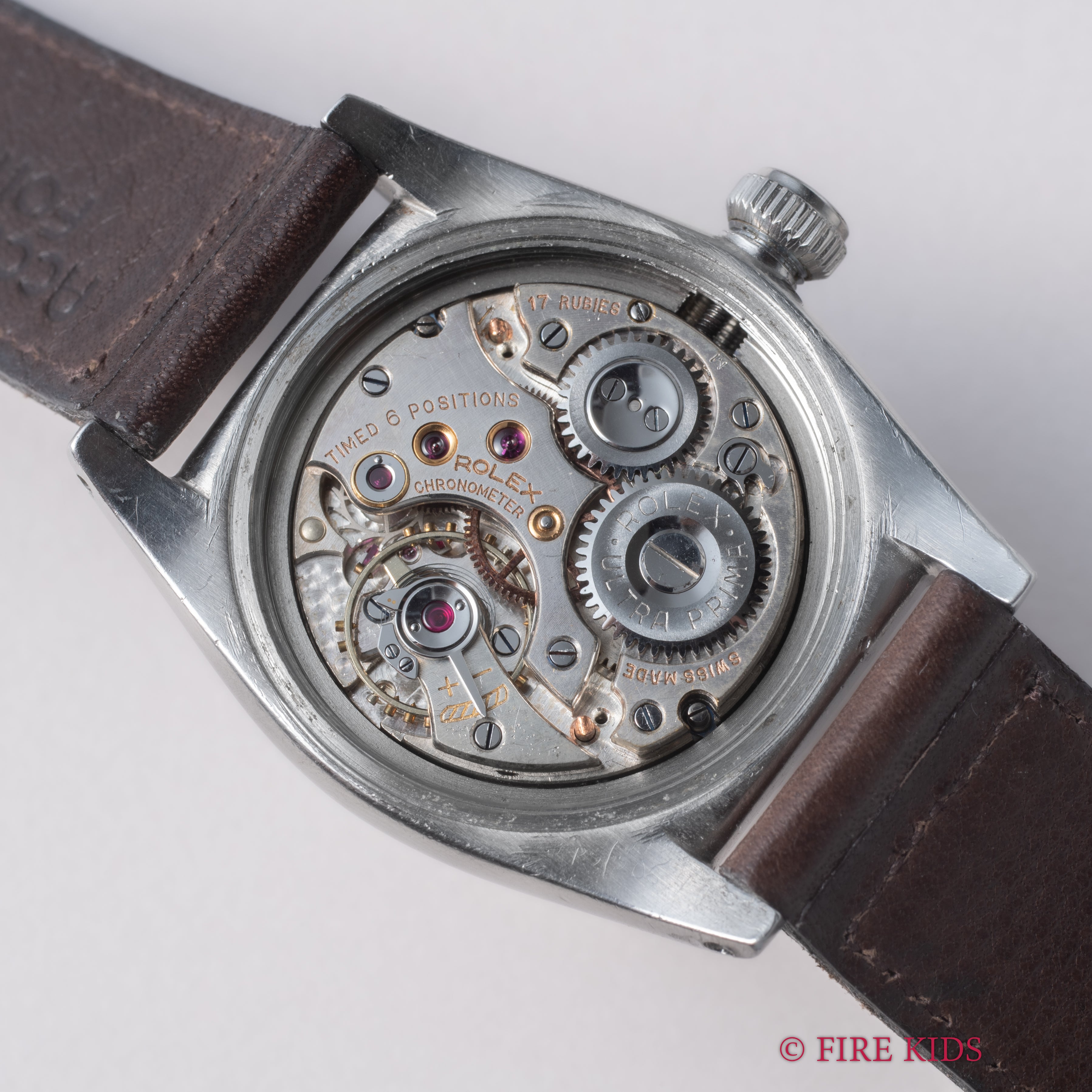 ロレックス オイスター フラットバック 1939年製 Ref.2765 手巻き スモールセコンド