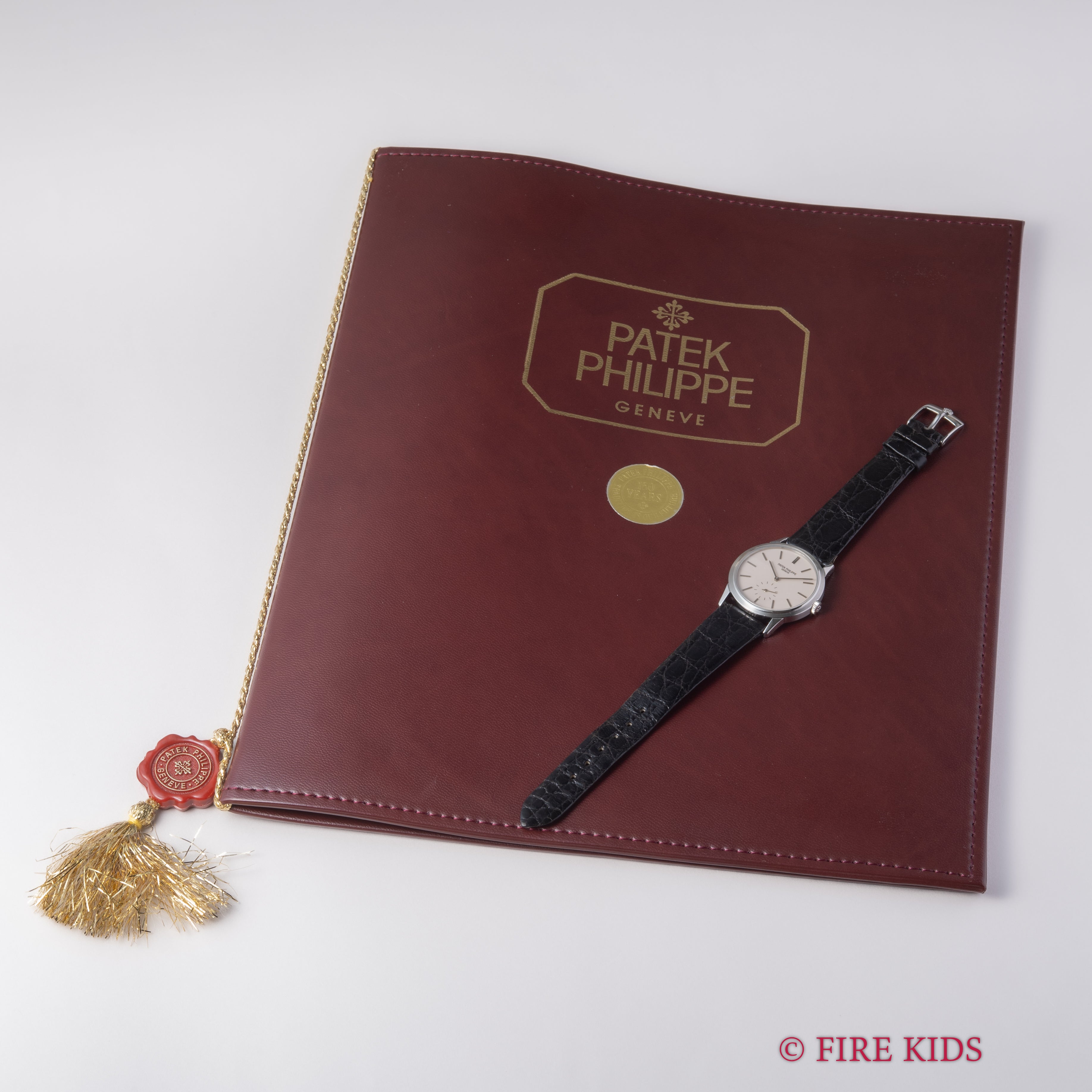 パテック・フィリップ カラトラバ 1989年製 創業150周年記念限定モデル Ref.3718A ギャラ付