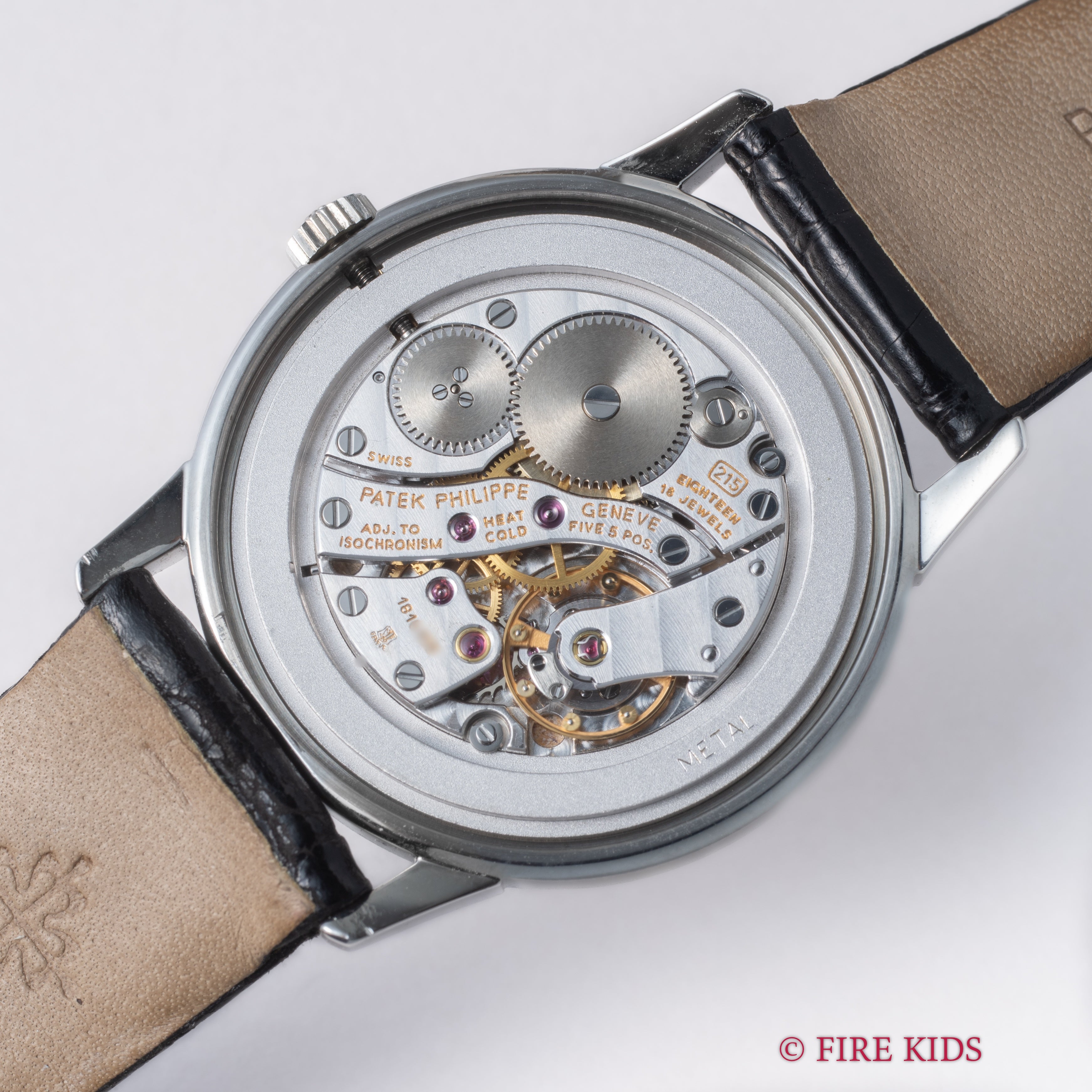 パテック・フィリップ カラトラバ 1989年製 創業150周年記念限定モデル Ref.3718A ギャラ付