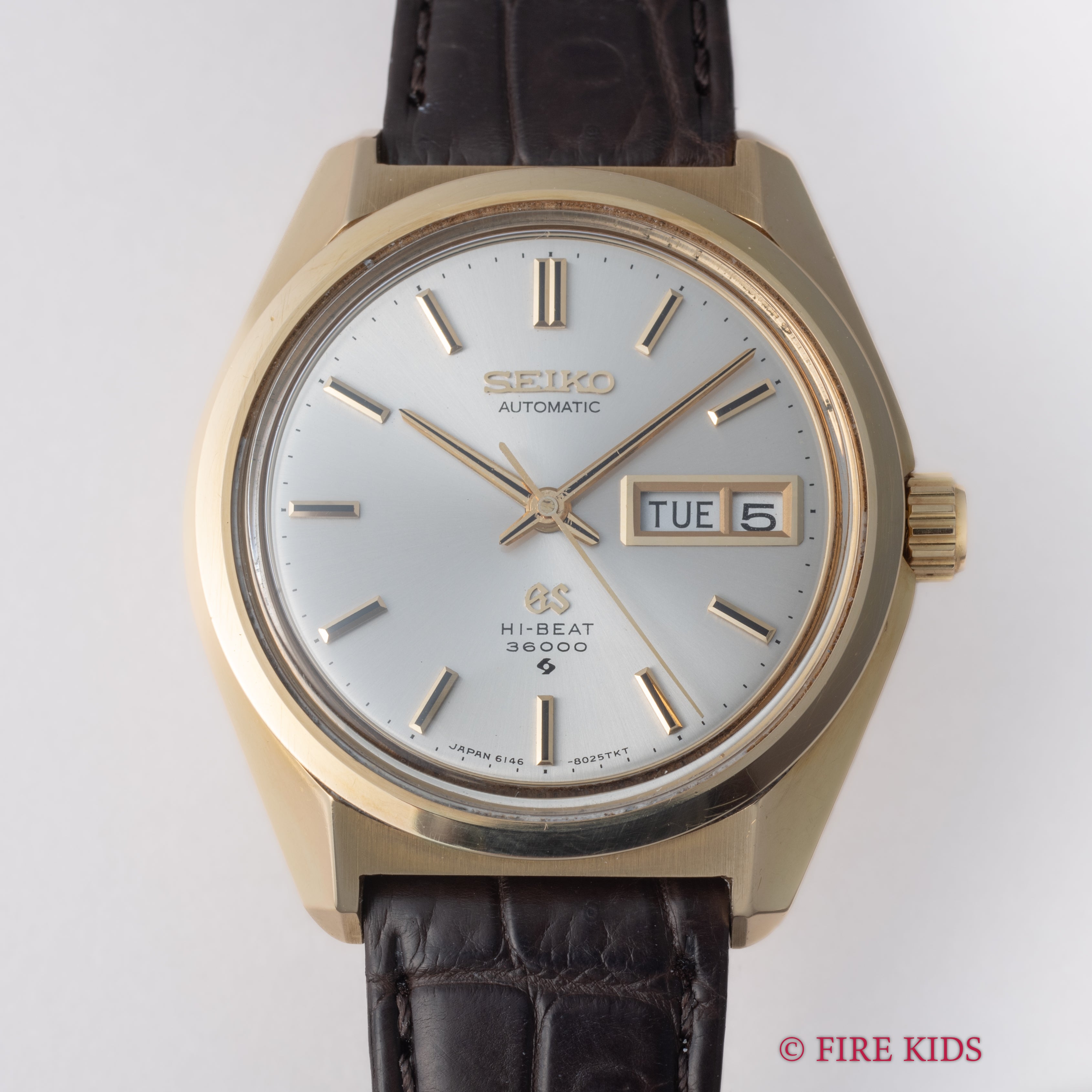 グランドセイコー 18金無垢61GS 1969年製 Ref.6146-8000 10振動自動巻