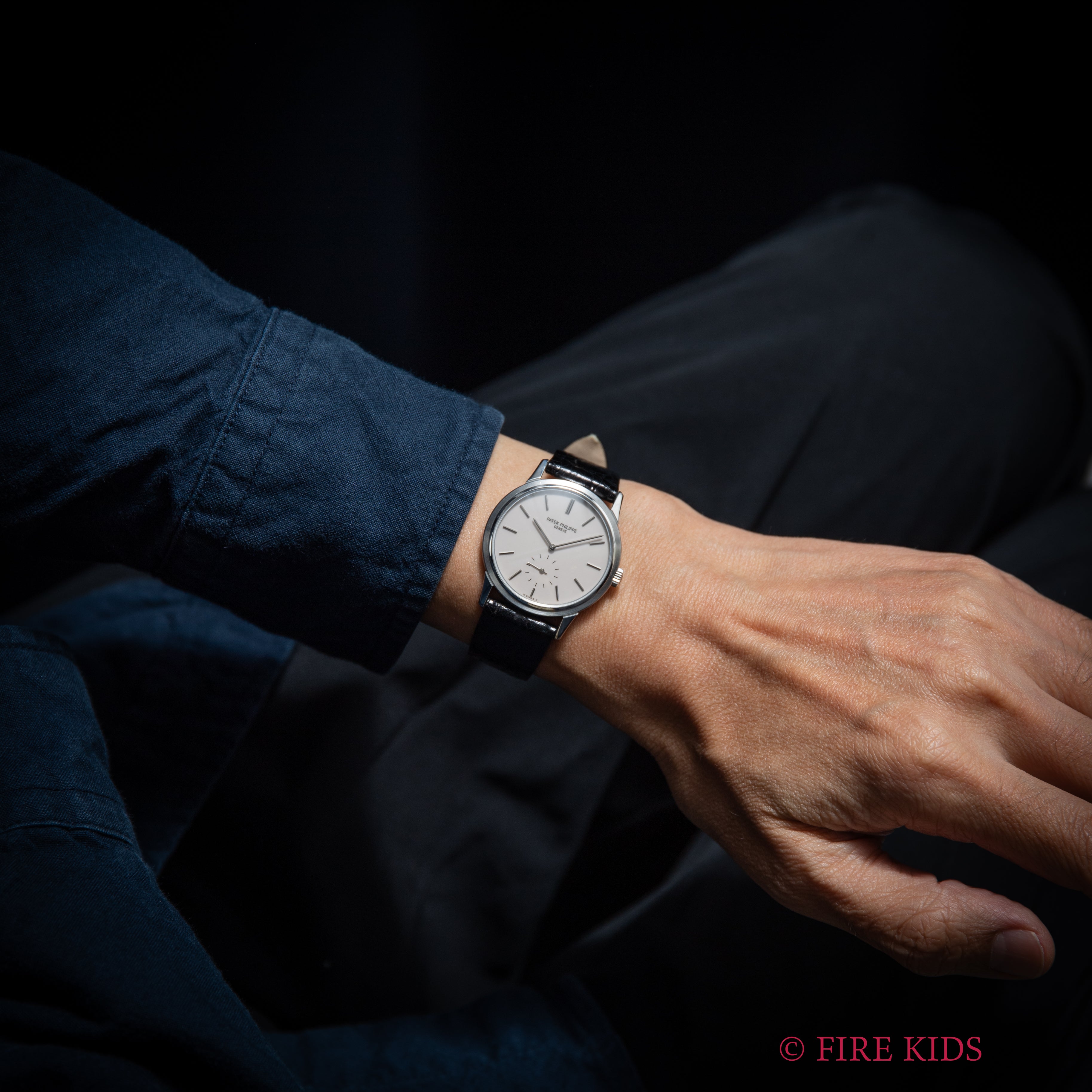 パテック・フィリップ カラトラバ 1989年製 創業150周年記念限定モデル Ref.3718A ギャラ付