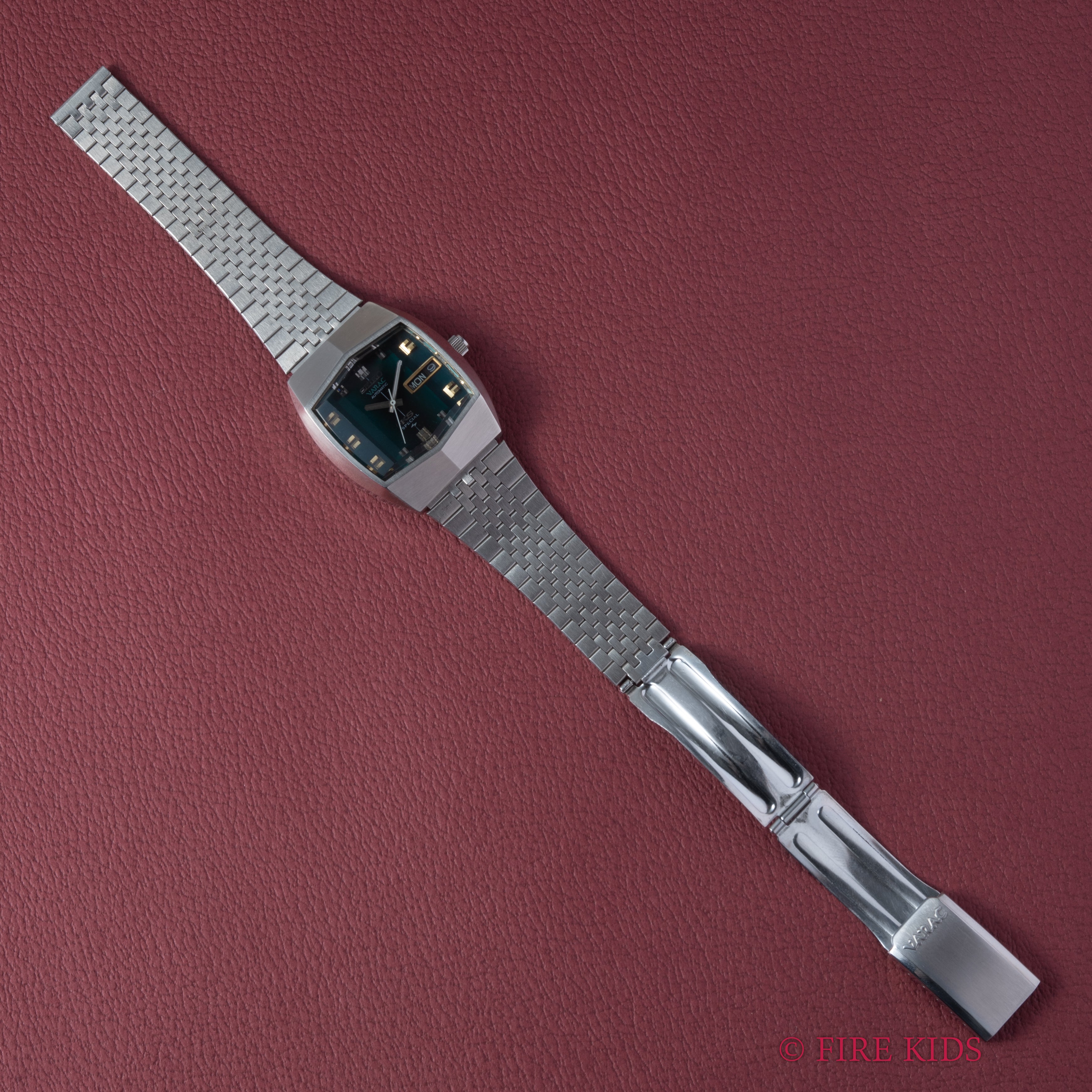 キングセイコー スペシャル バナック 1973年製 Ref.5256-5000 グリーングラデーションダイヤル 純正ブレス