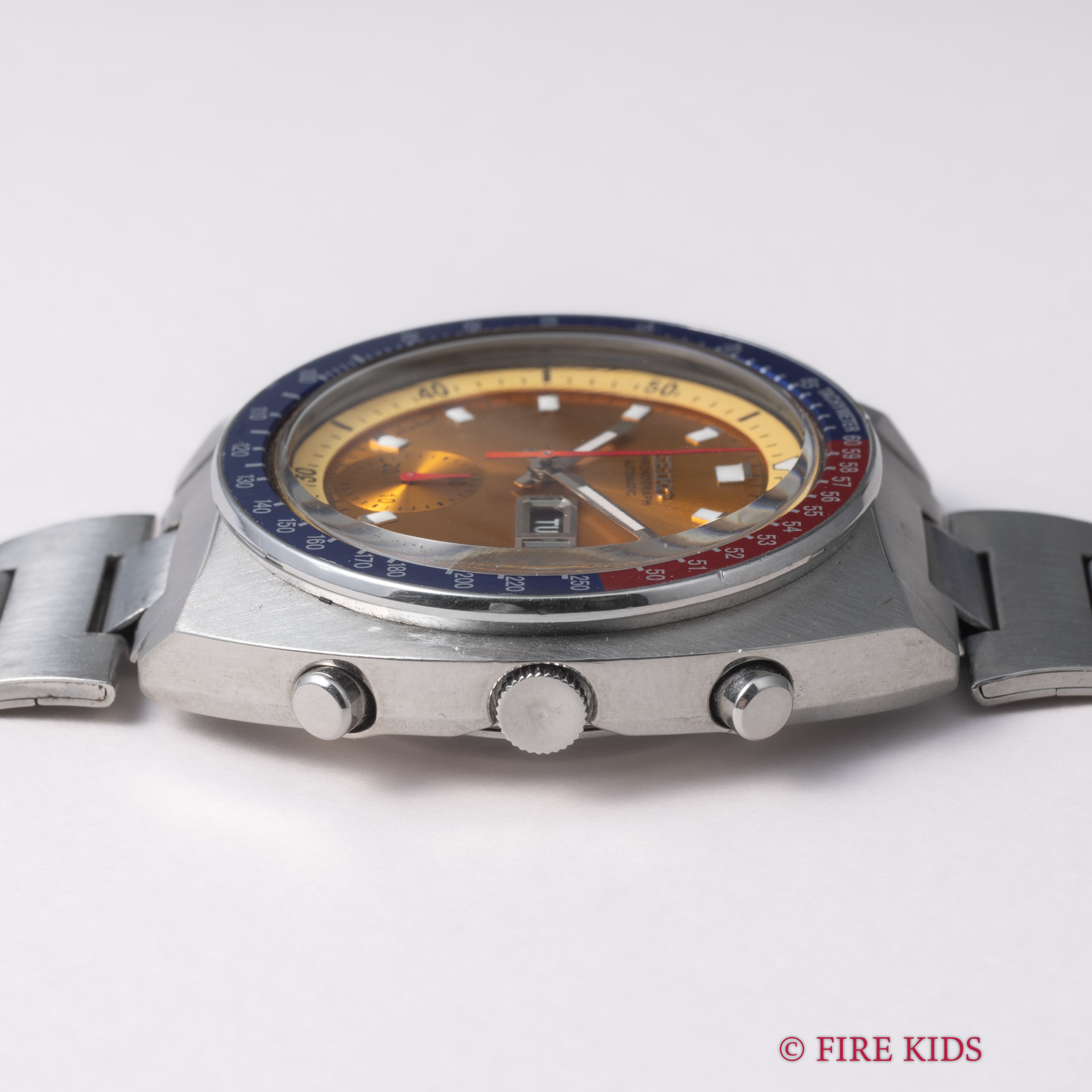 セイコー クロノグラフ 1970年製（昭和45年製） “ポーグ” Ref.6139-6000 自動巻クロノグラフ 純正ブレス