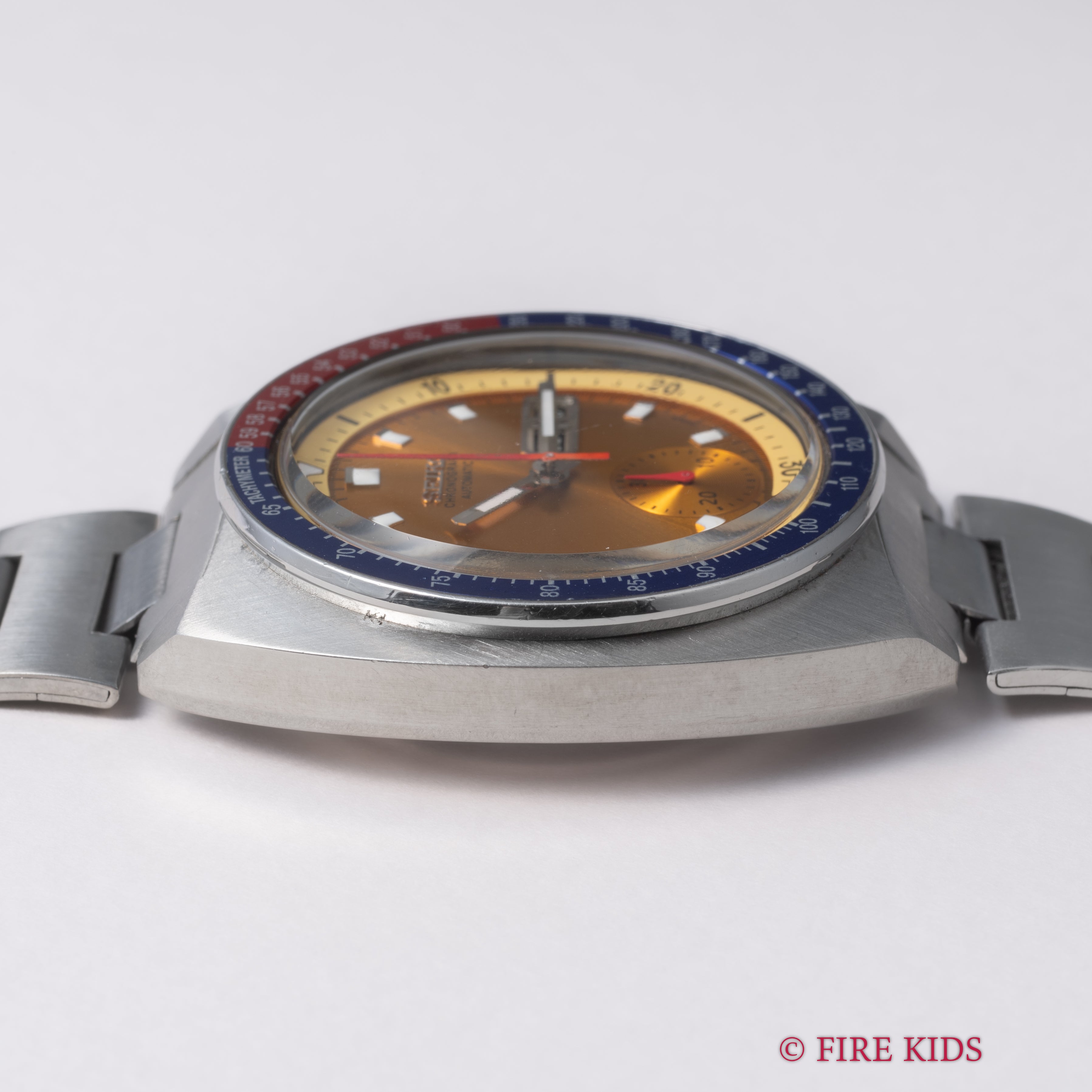 セイコー クロノグラフ 1970年製（昭和45年製） “ポーグ” Ref.6139-6000 自動巻クロノグラフ 純正ブレス
