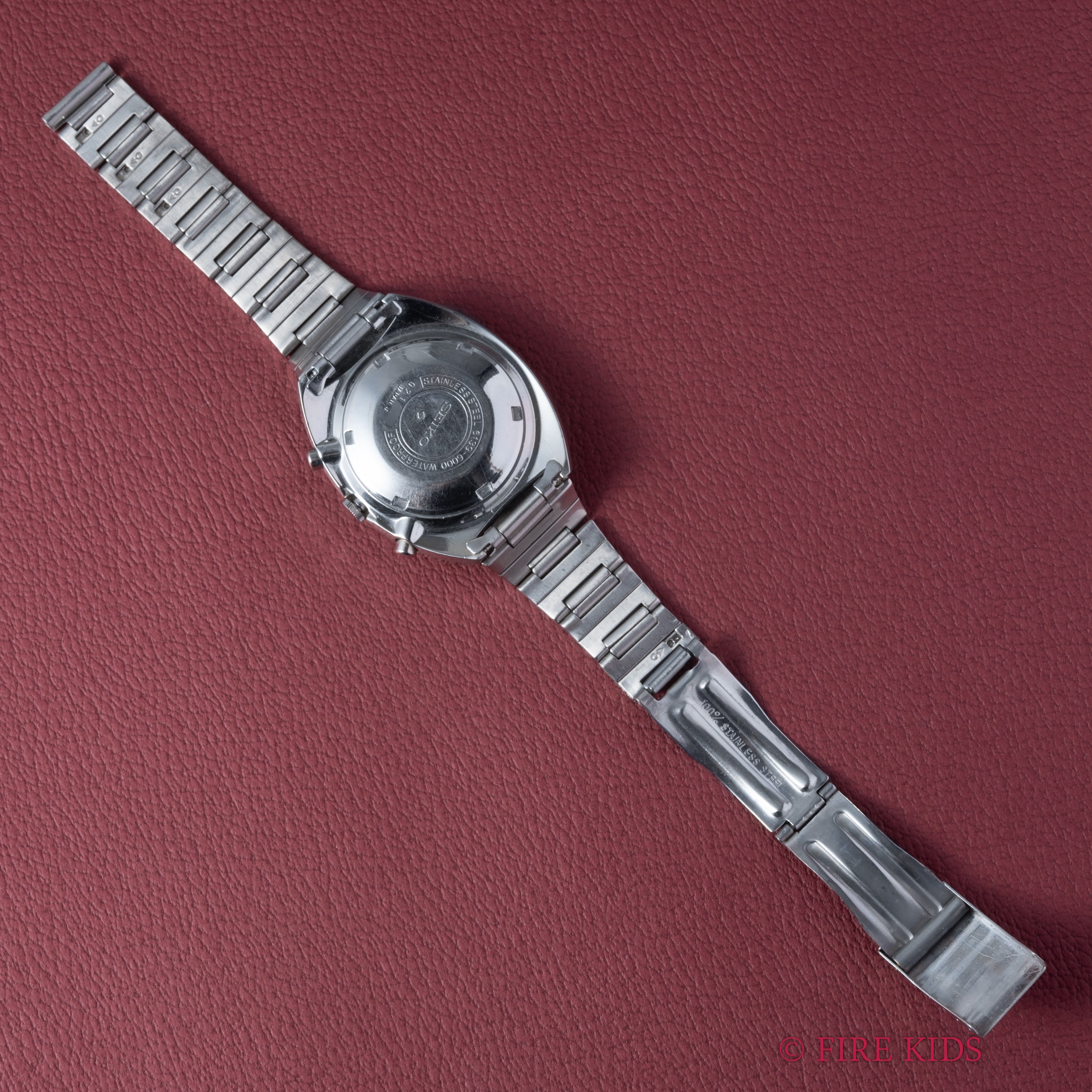 セイコー クロノグラフ 1970年製（昭和45年製） “ポーグ” Ref.6139-6000 自動巻クロノグラフ 純正ブレス