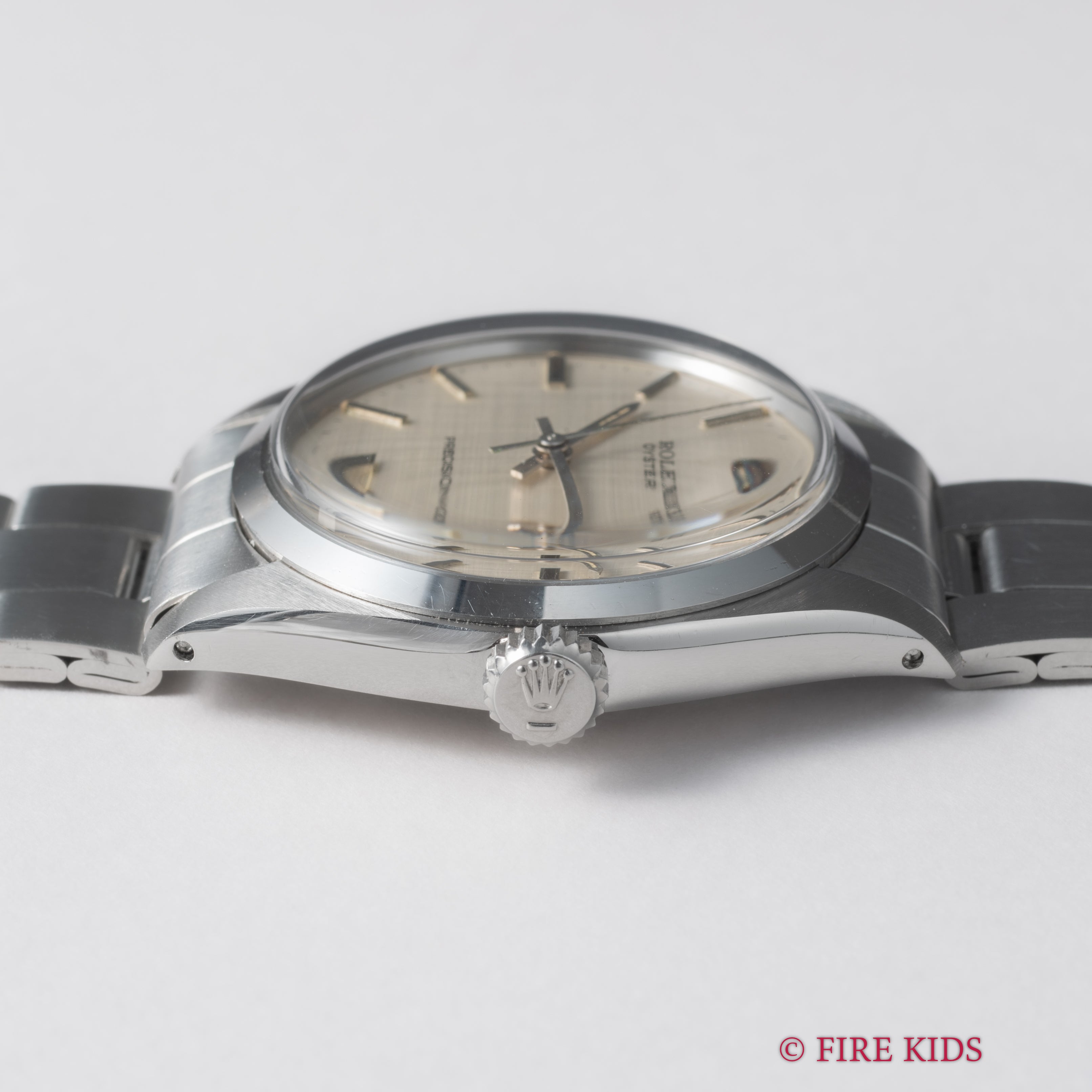 ロレックス オイスター 1972年製 Ref.6426 手巻 シルバーダイヤル 3連オイスターブレス