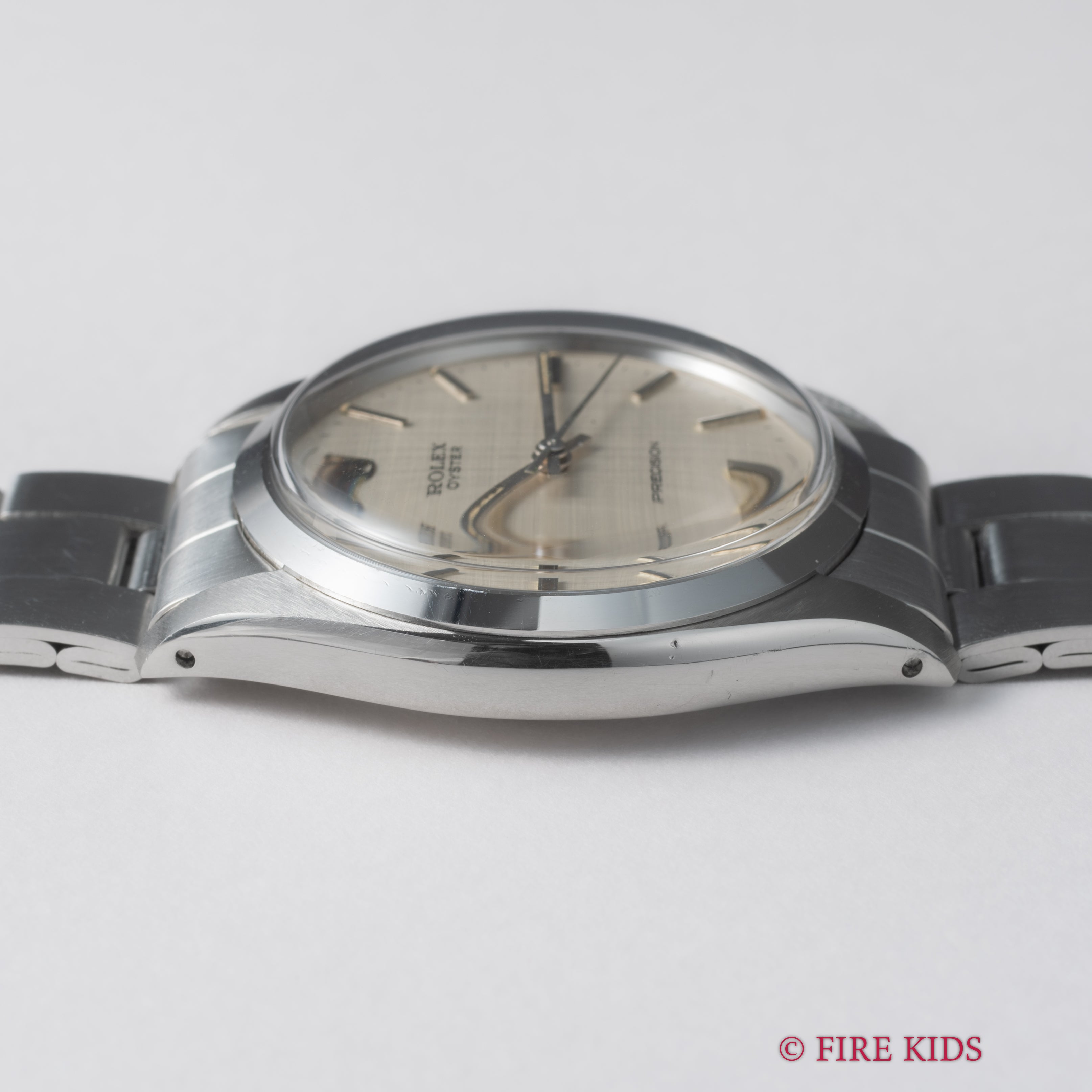 ロレックス オイスター 1972年製 Ref.6426 手巻 シルバーダイヤル 3連オイスターブレス
