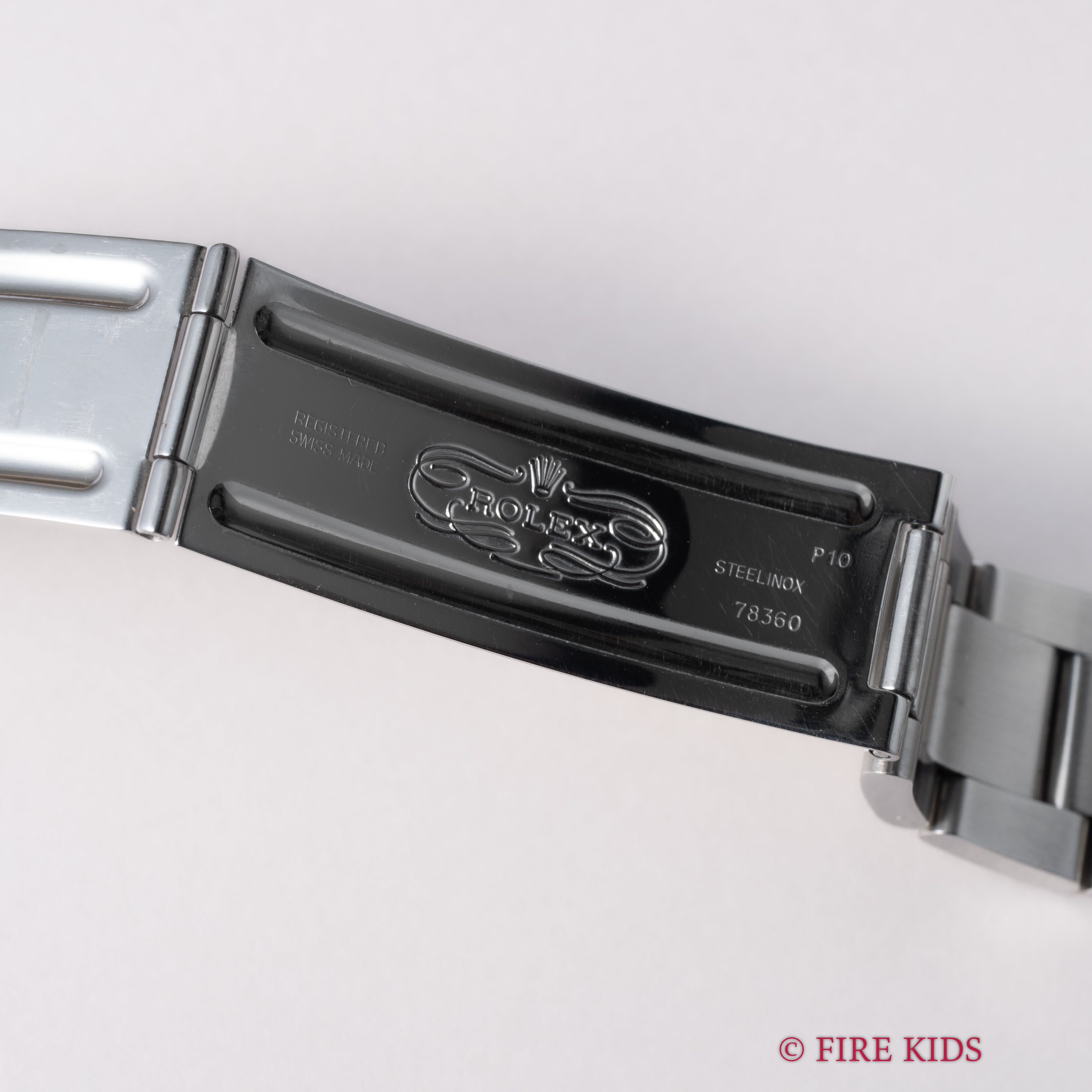 ロレックス エクスプローラー Ref.14270 1991年製 シングルバックル オールトリチウム サービスギャラ付き