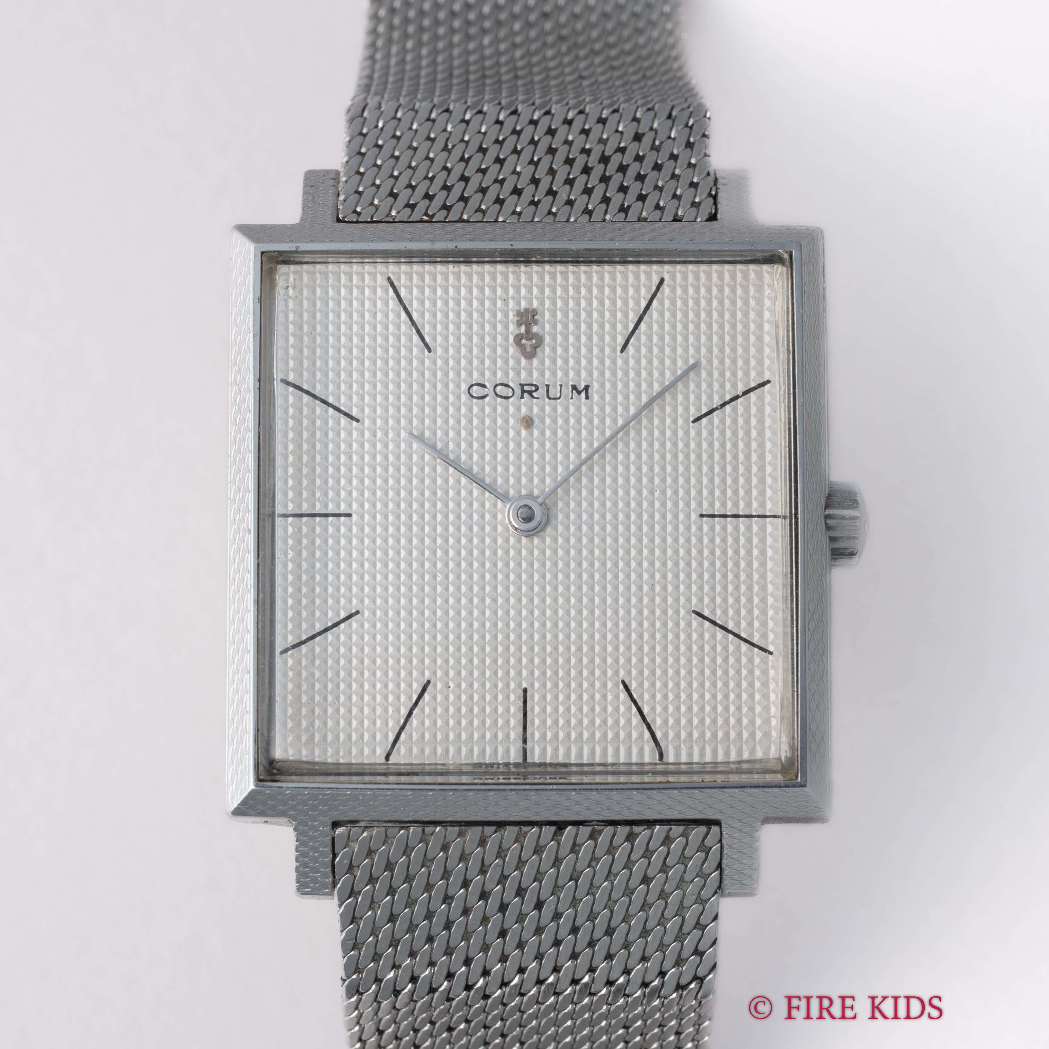 コルム スクエアケース 1970年代 自動巻き 純正ブレス付き アドミラルズカップ