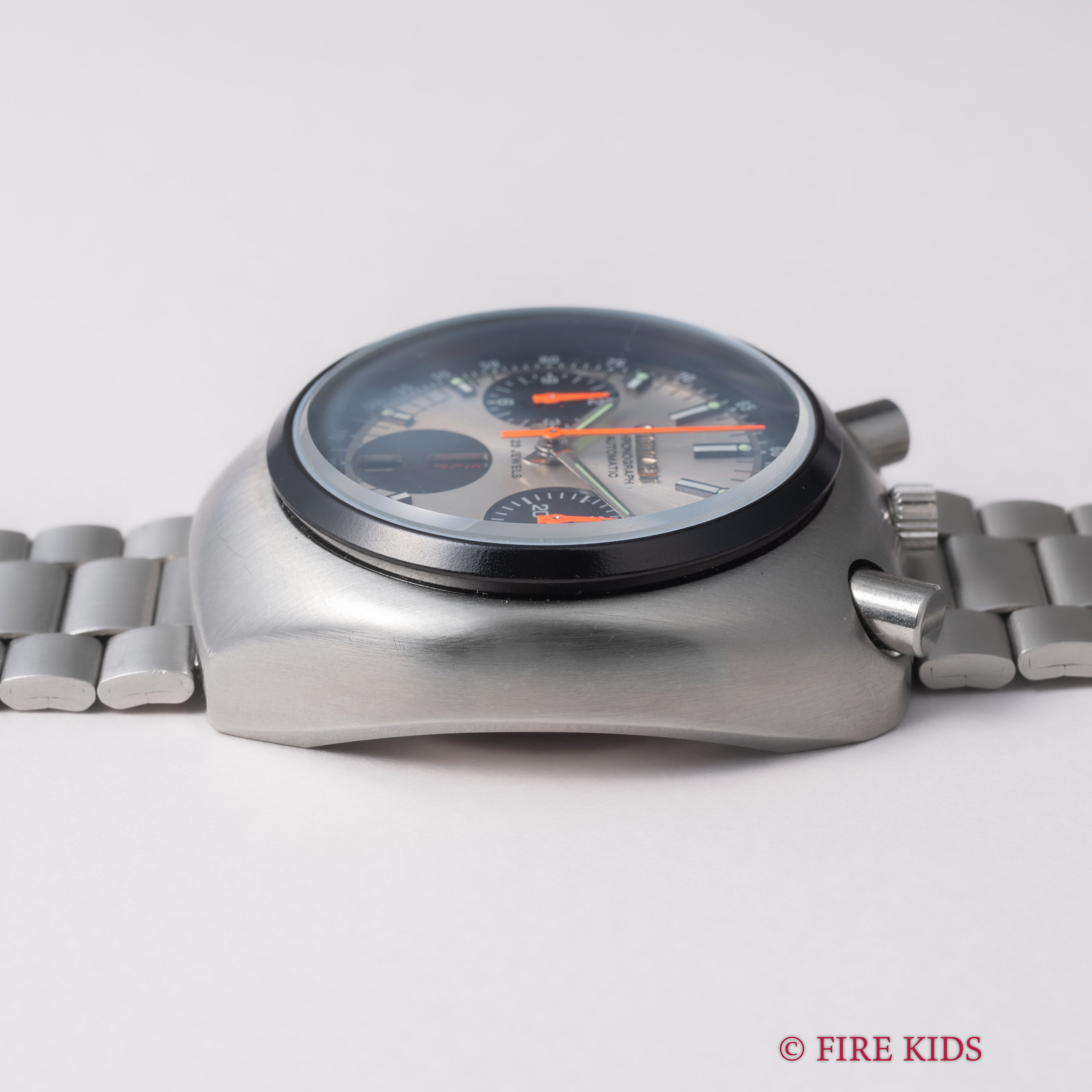 シチズン ツノクロノ チャレンジタイマー 1979年製 自動巻きクロノグラフ 純正ブレス