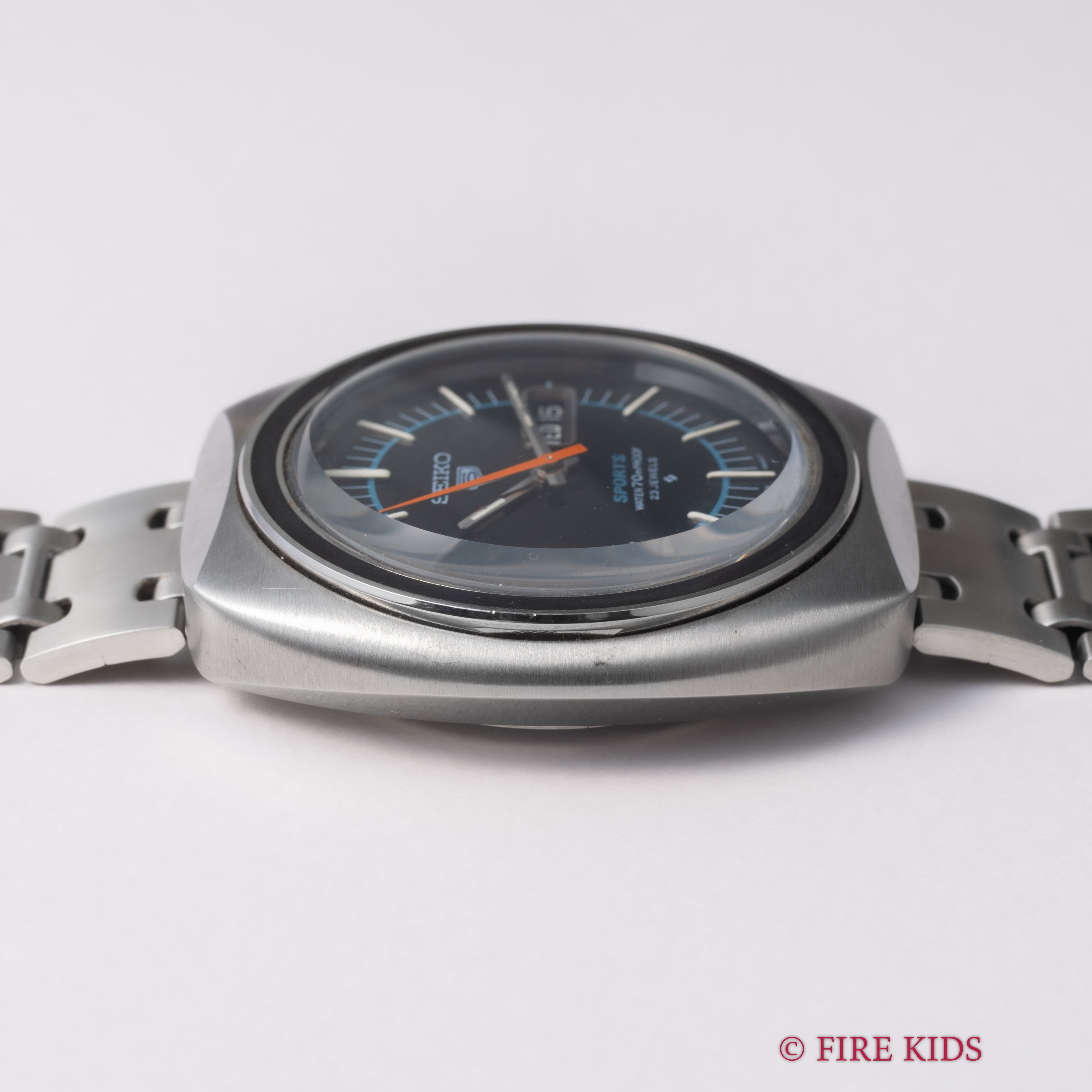 セイコー 5スポーツ 1970年製 Ref.6106-8560 純正ブレス タグ付き 自動巻き