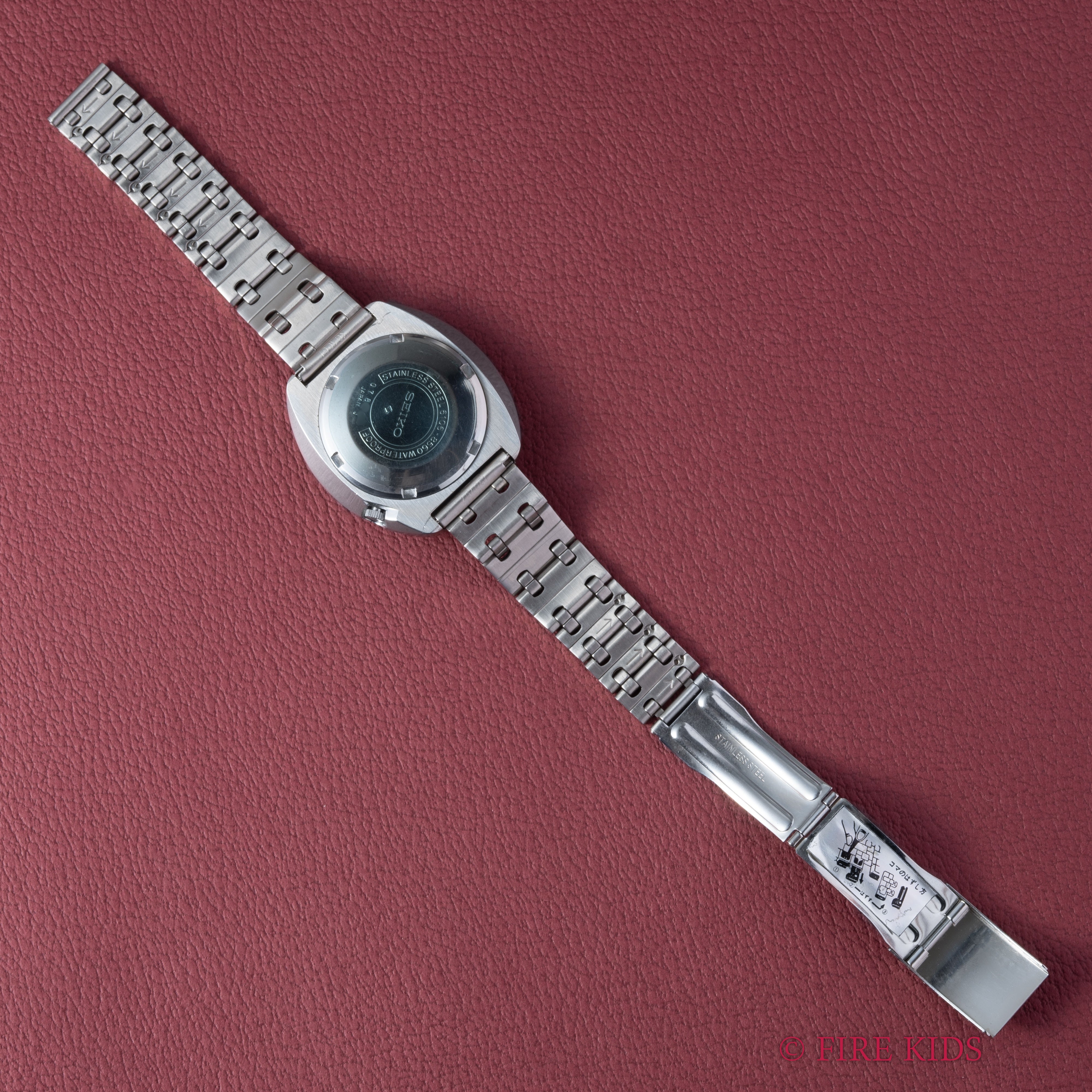 セイコー 5スポーツ 1970年製 Ref.6106-8560 純正ブレス タグ