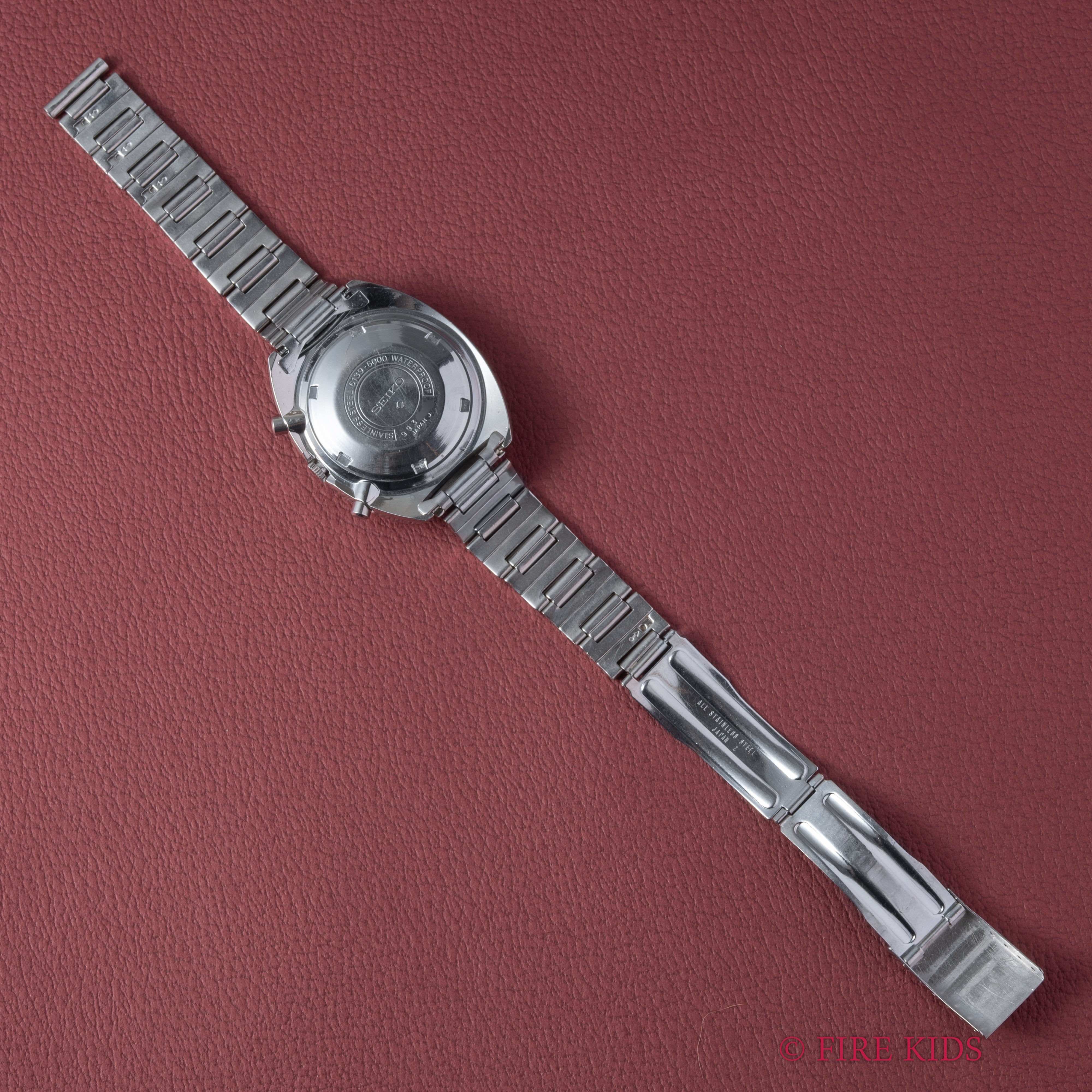 セイコー 1969年製 5スポーツ スピードタイマー Ref.6139-6000 クロノグラフ 純正ブレス付き