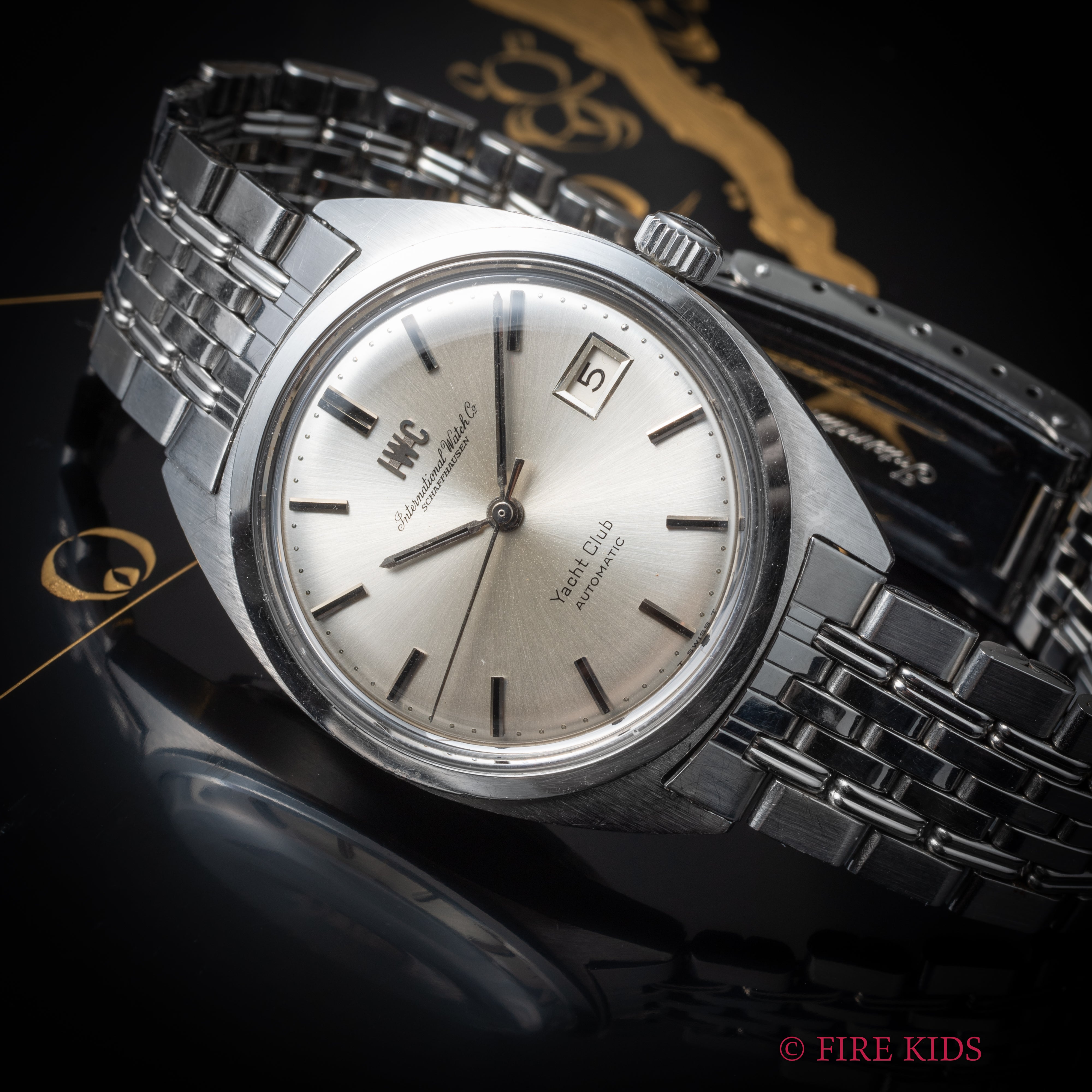 時計広告印刷物 木製フレーム付き　IWC 時計広告印刷物 木製フレーム付き IWC 時計広告印刷物 木製