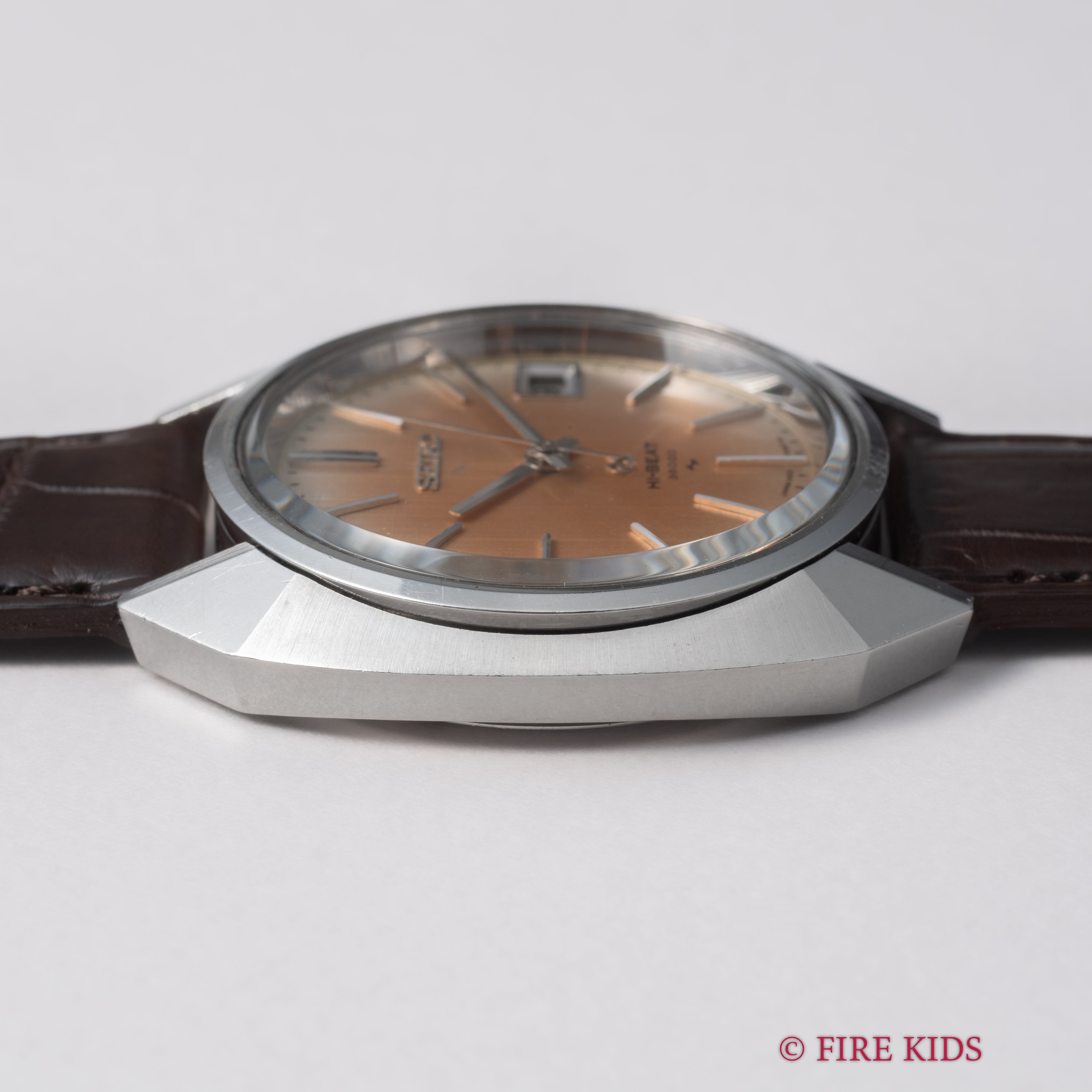 グランドセイコー 1969年製 45GS オクタゴンケース Ref.4522-7000 10振動手巻 36000 パティーナダイヤル