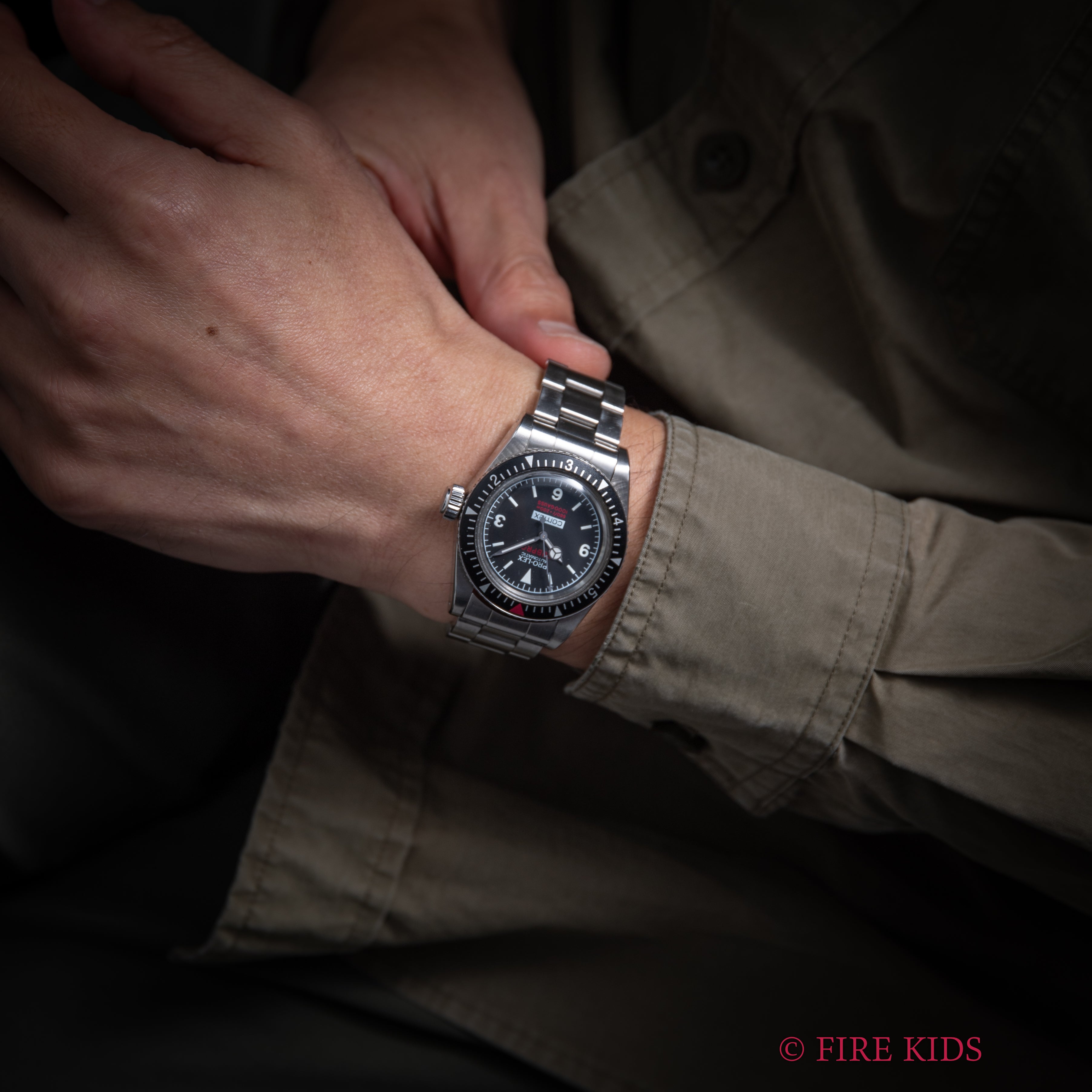 PRO-LEX SUBPRO COMEX2000 稲妻針 耐磁ケース 2000年代製 自動巻