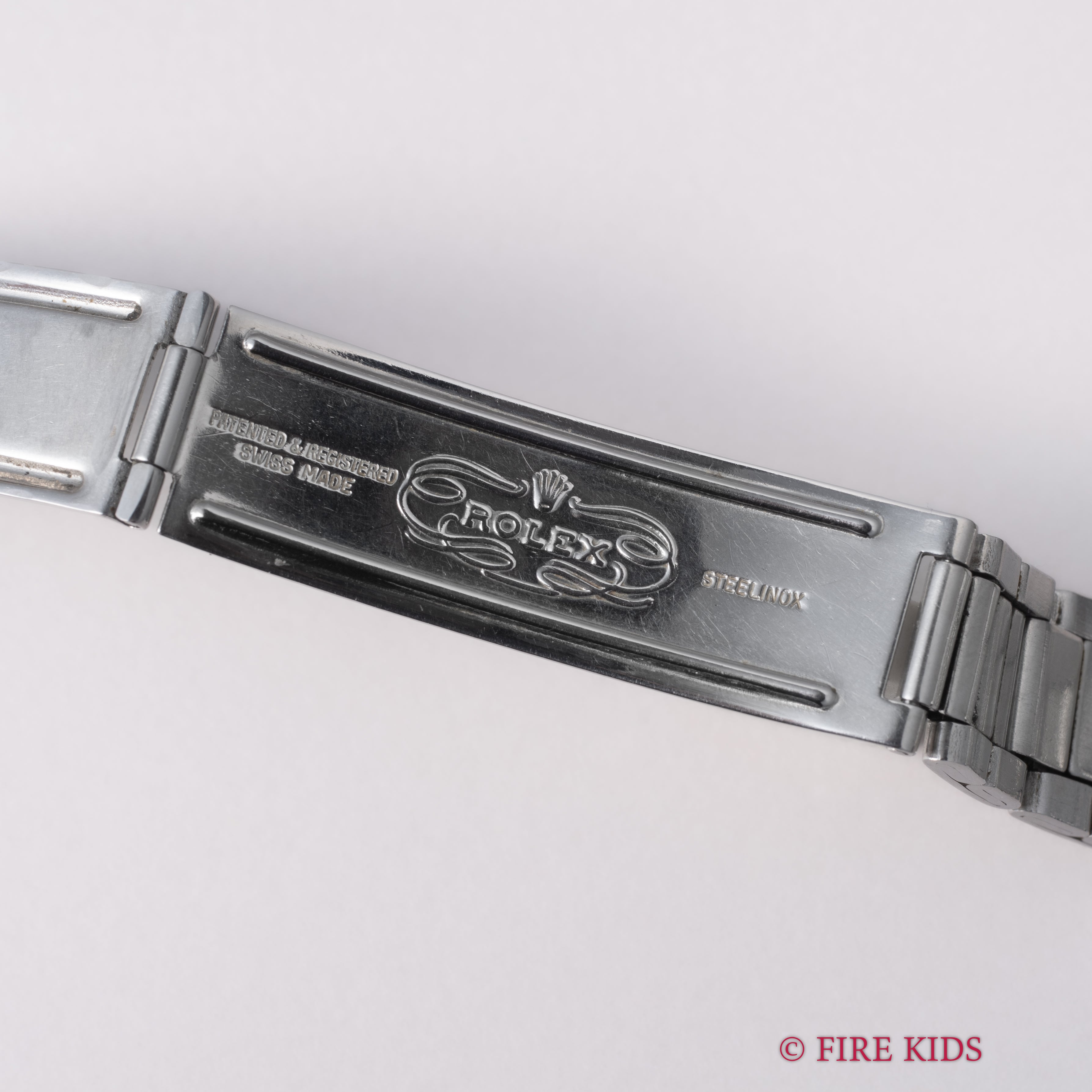 ロレックス エアキング 1971年製 Ref.5500 自動巻 ブルーグレーダイヤル 純正巻きオイスターブレス