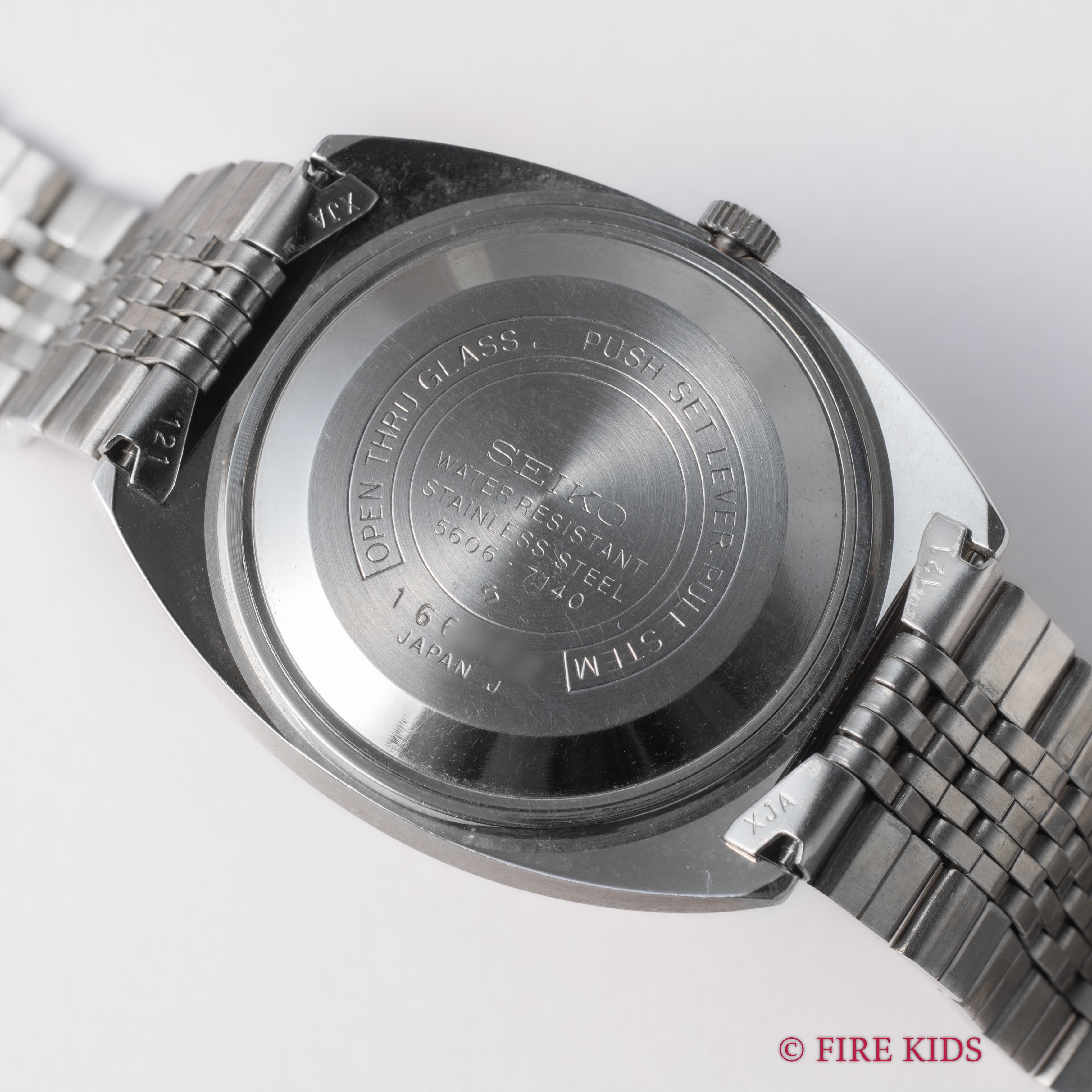 セイコー ロードマチック 未使用品 1971年製 Ref.5606-7140 純正ブレス タグ付き Cal.5606A 自動巻 タグ付き 純正ブレス