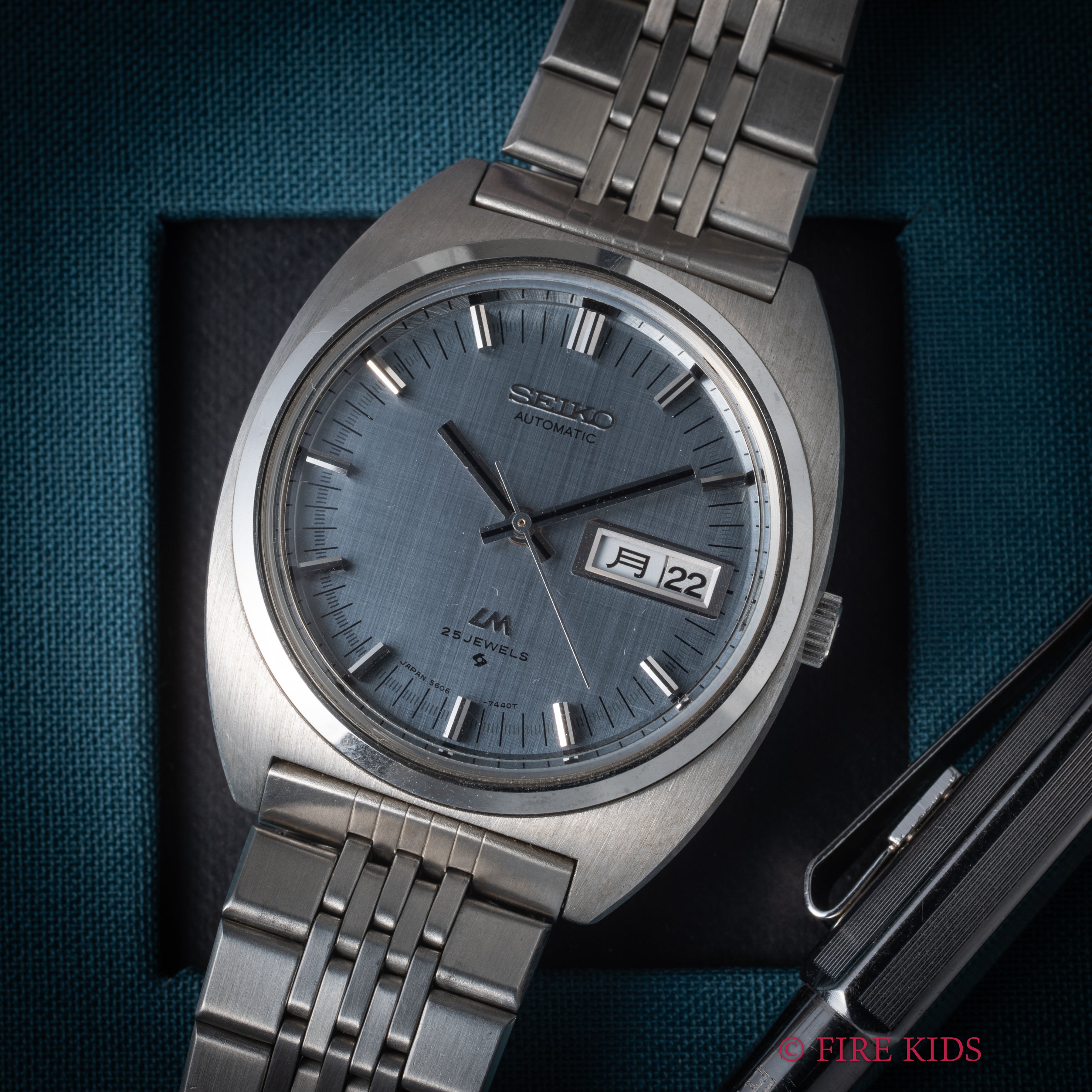 セイコー LM Ref.5606-7140 純正ブレス タグ付き Cal.5606A 6振動自動巻き タグ付き