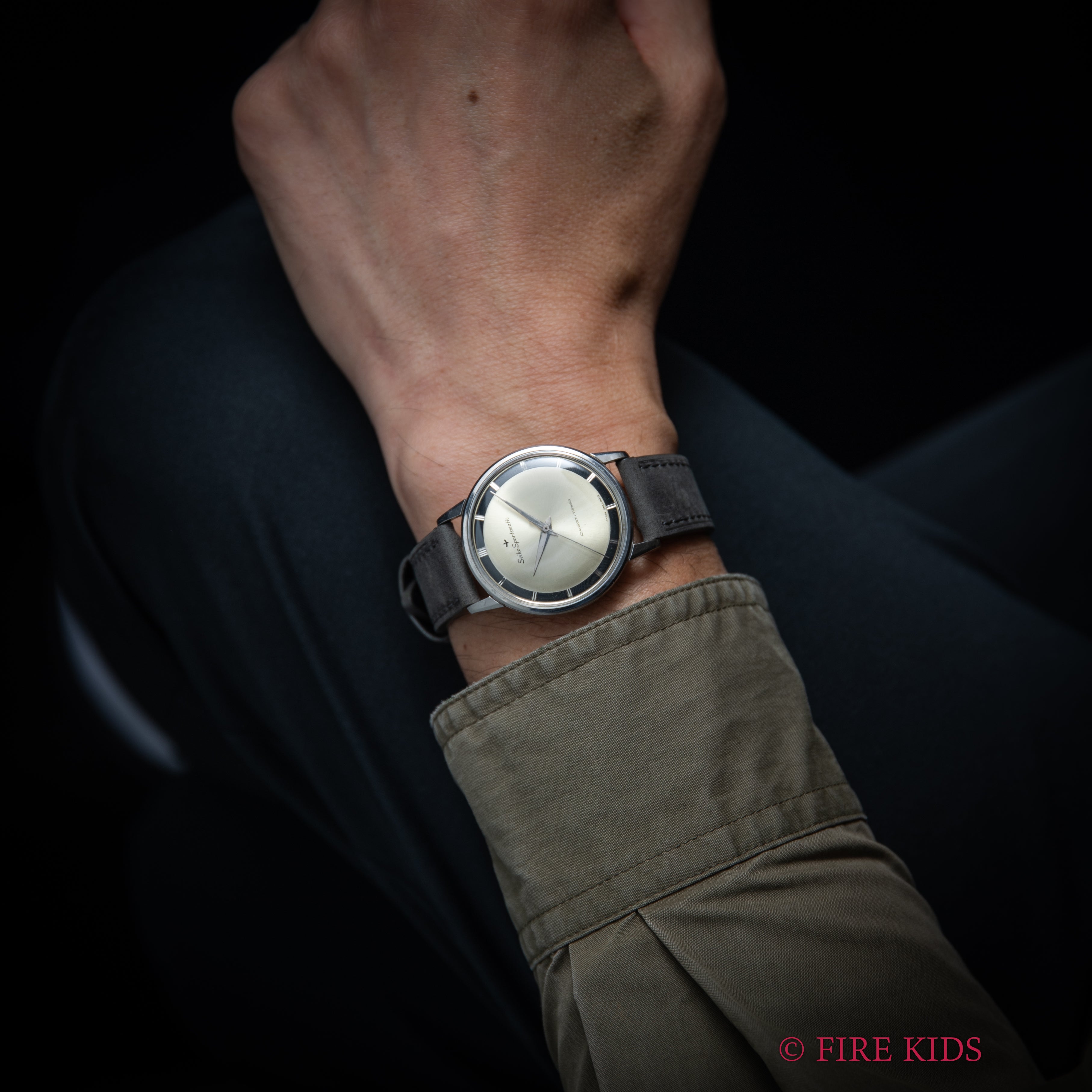 セイコー スポーツマチック 1964年製 自動巻き ツートン Ref.J14103D パティーナ Cal.245