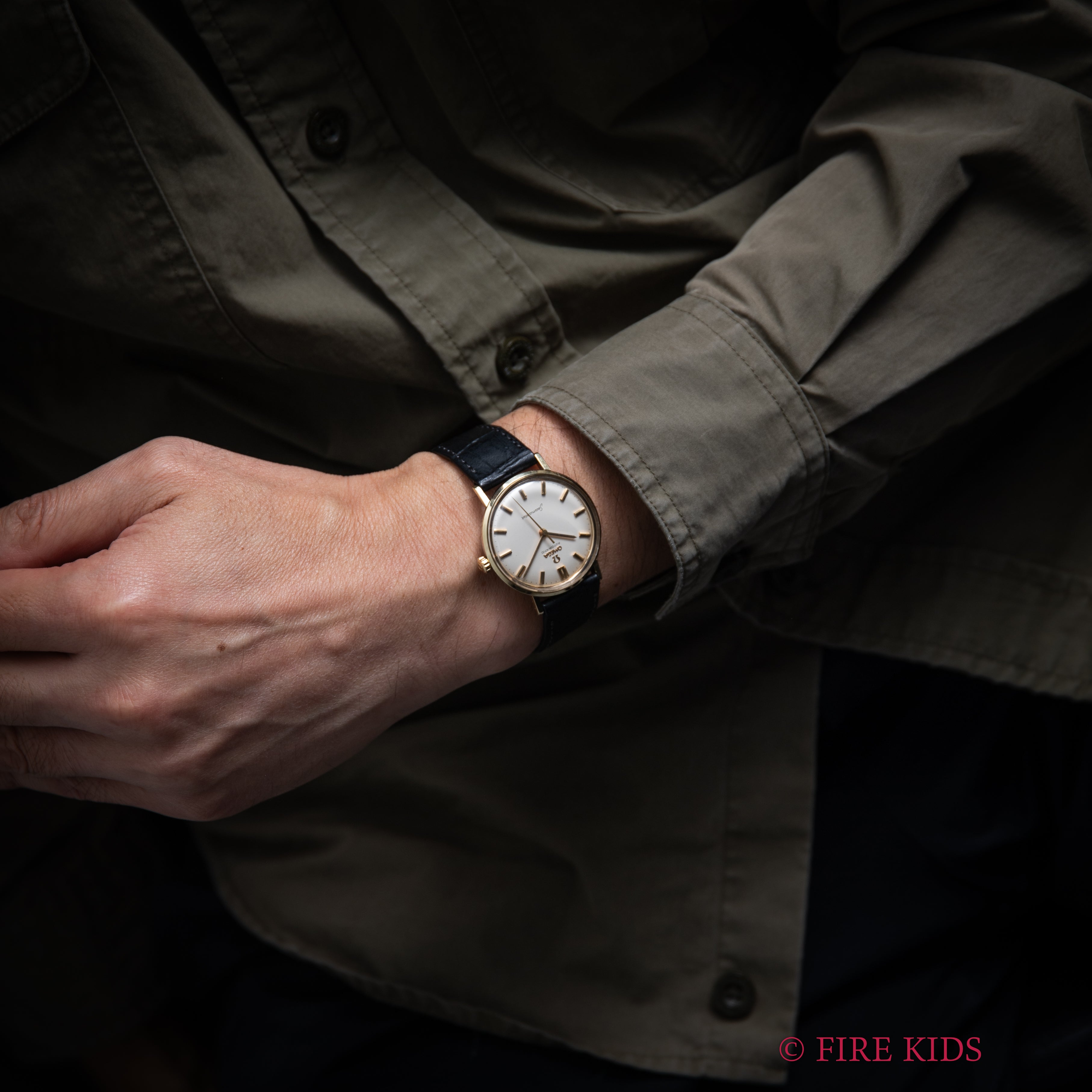 オメガ シーマスター 1961年製 トップゴールドケース 自動巻 Cal.552 Ref.14765