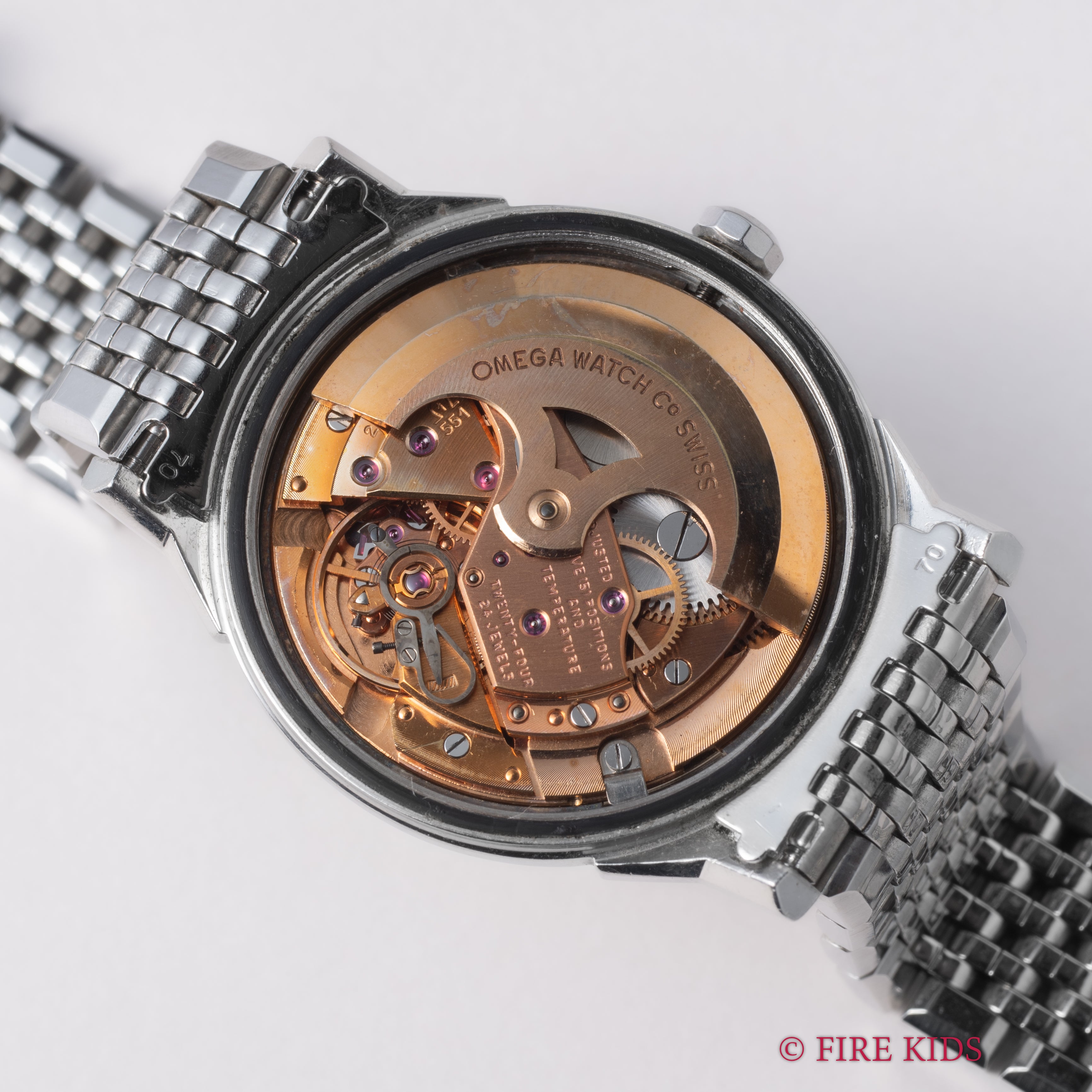 オメガ コンステレーション12角 ノンデイト 1964年製 Ref.167.005 自動巻クロノメーター  純正ブレス