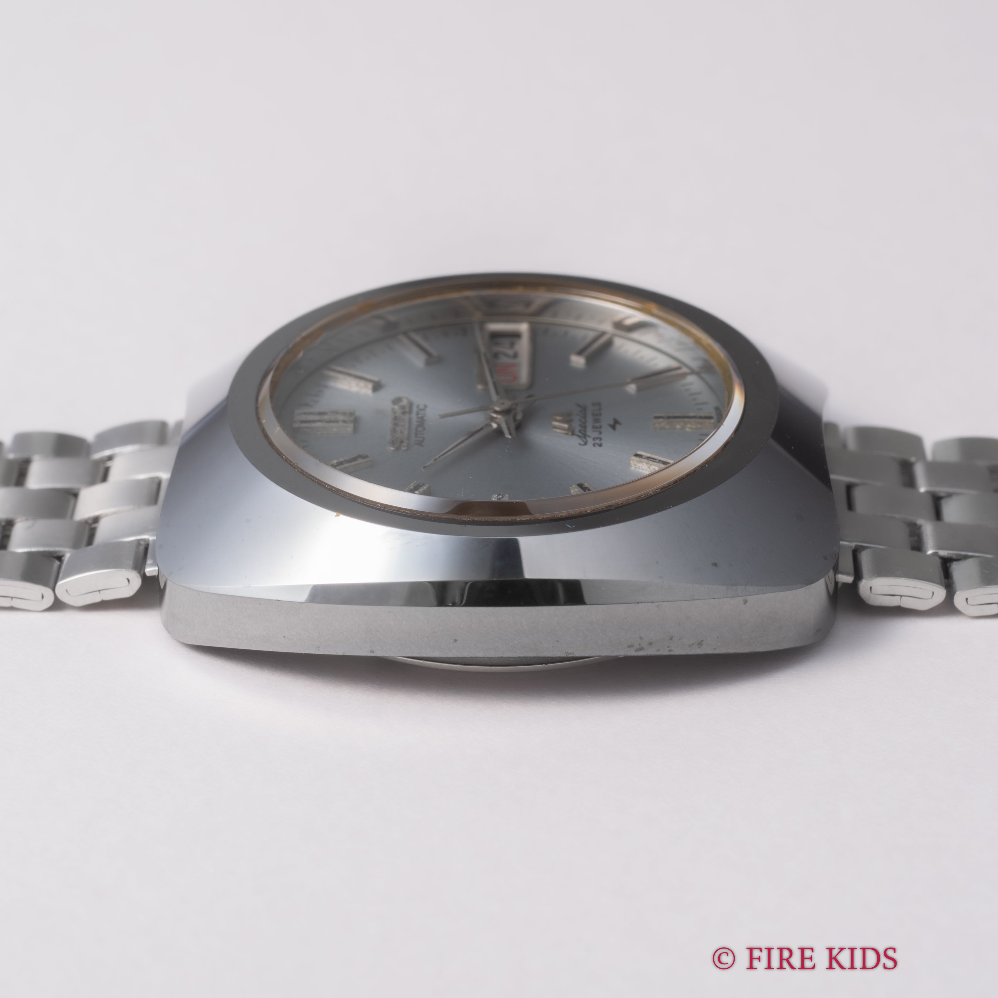 セイコー ロードマチックスペシャル 超硬ケース 1972年製 自動巻 純正ブレス