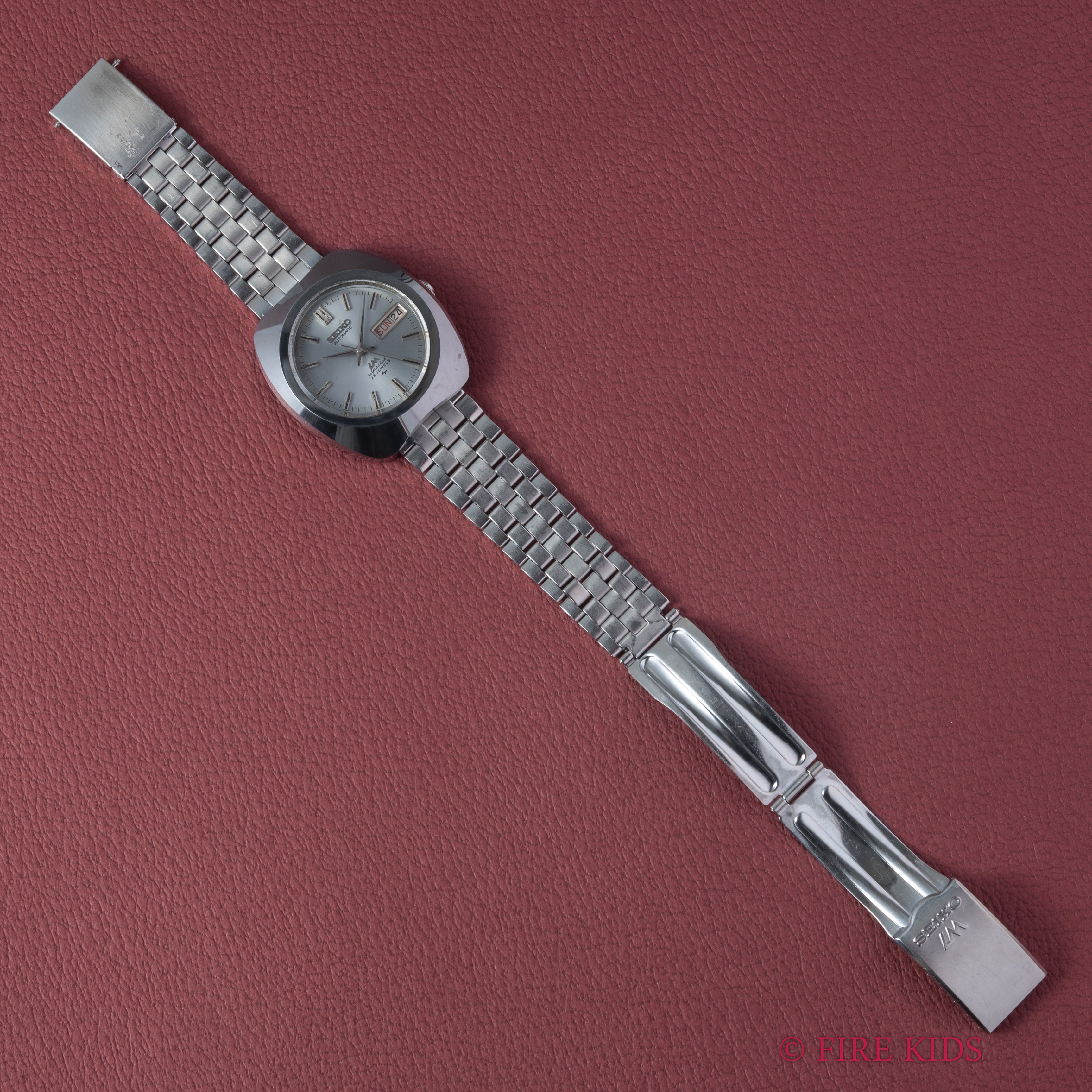 セイコー ロードマチックスペシャル 超硬ケース 1972年製 自動巻 純正ブレス