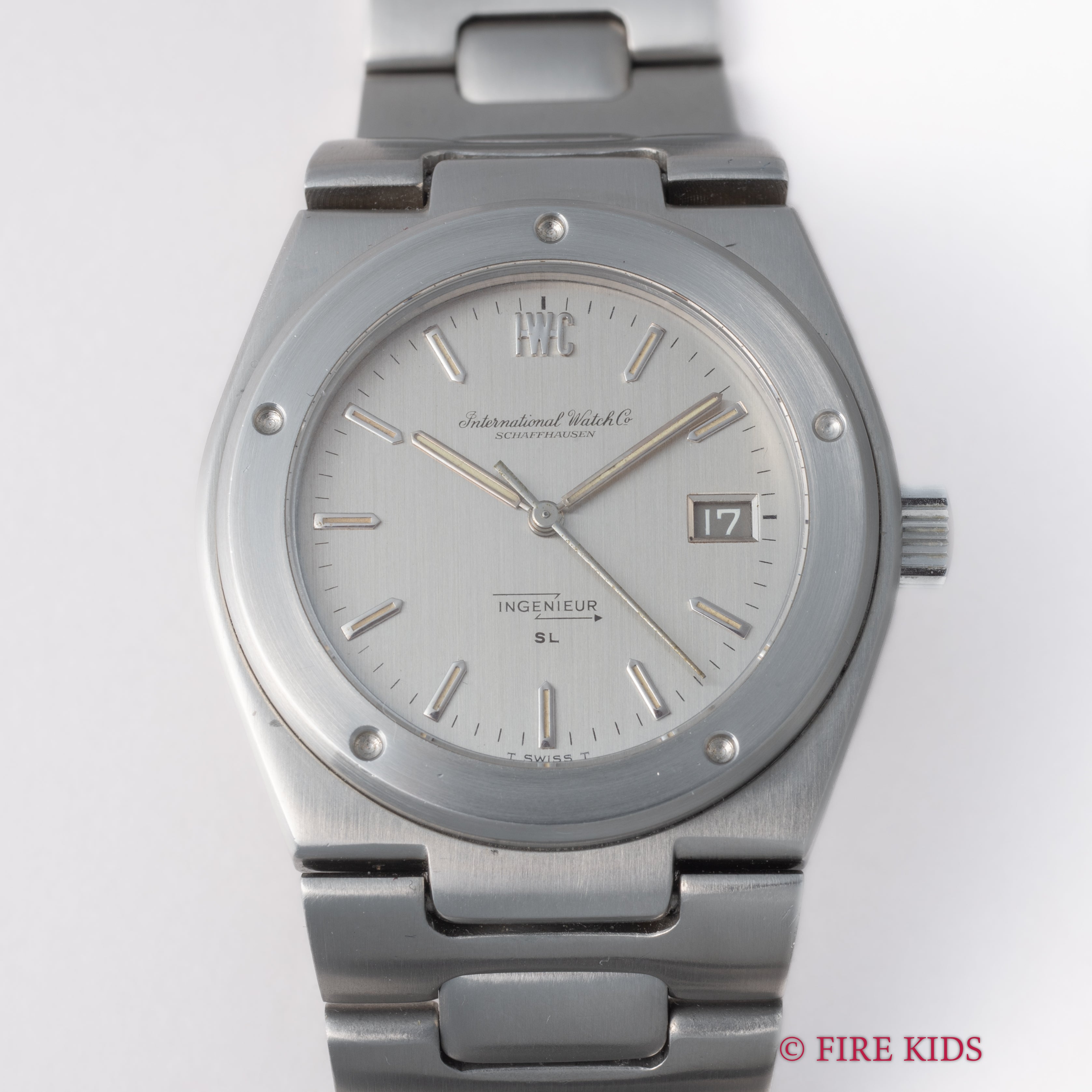 IWC 1978年製 インヂュニアSL ジャンボ Ref.1832  ジェラルド・ジェンタ デザイン ペラトン式自動巻 Cal.8541B