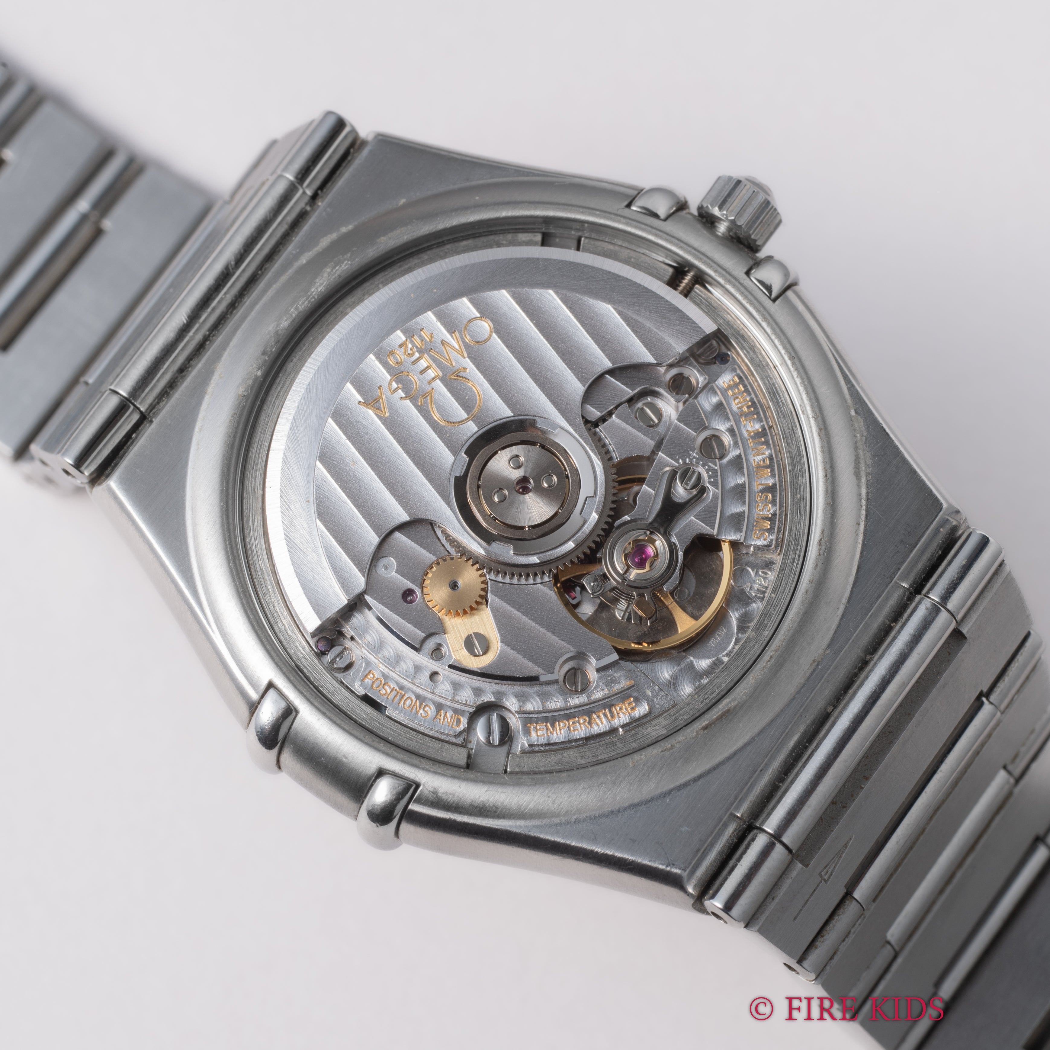 オメガ コンステレーション Ref.368.1201 1999年製 ブルーダイヤル  自動巻クロノメーター マンハッタン インテグレートブレス