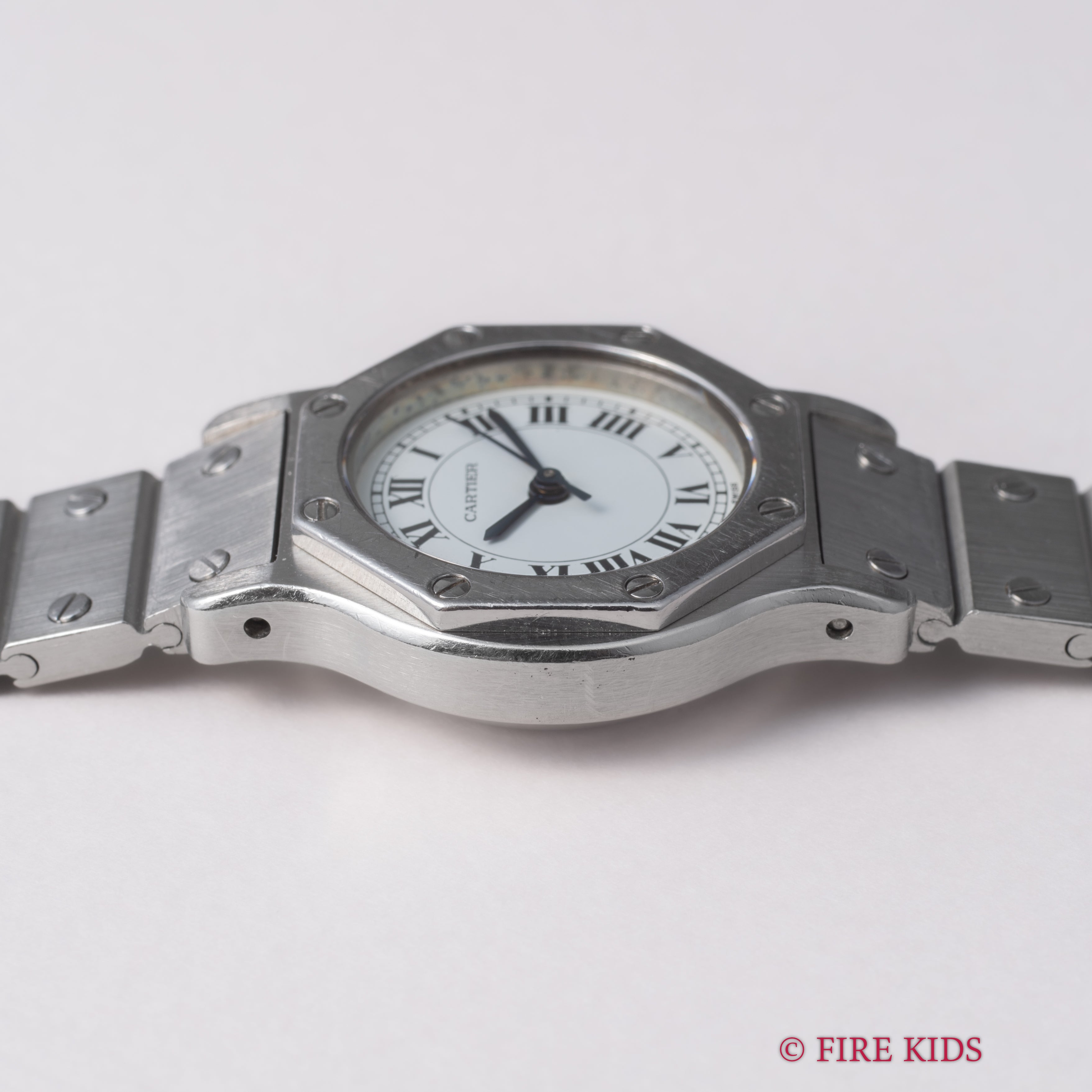 カルティエ サントス オクタゴン 1980年代製 Ref.0906 SMサイズ ステンレス