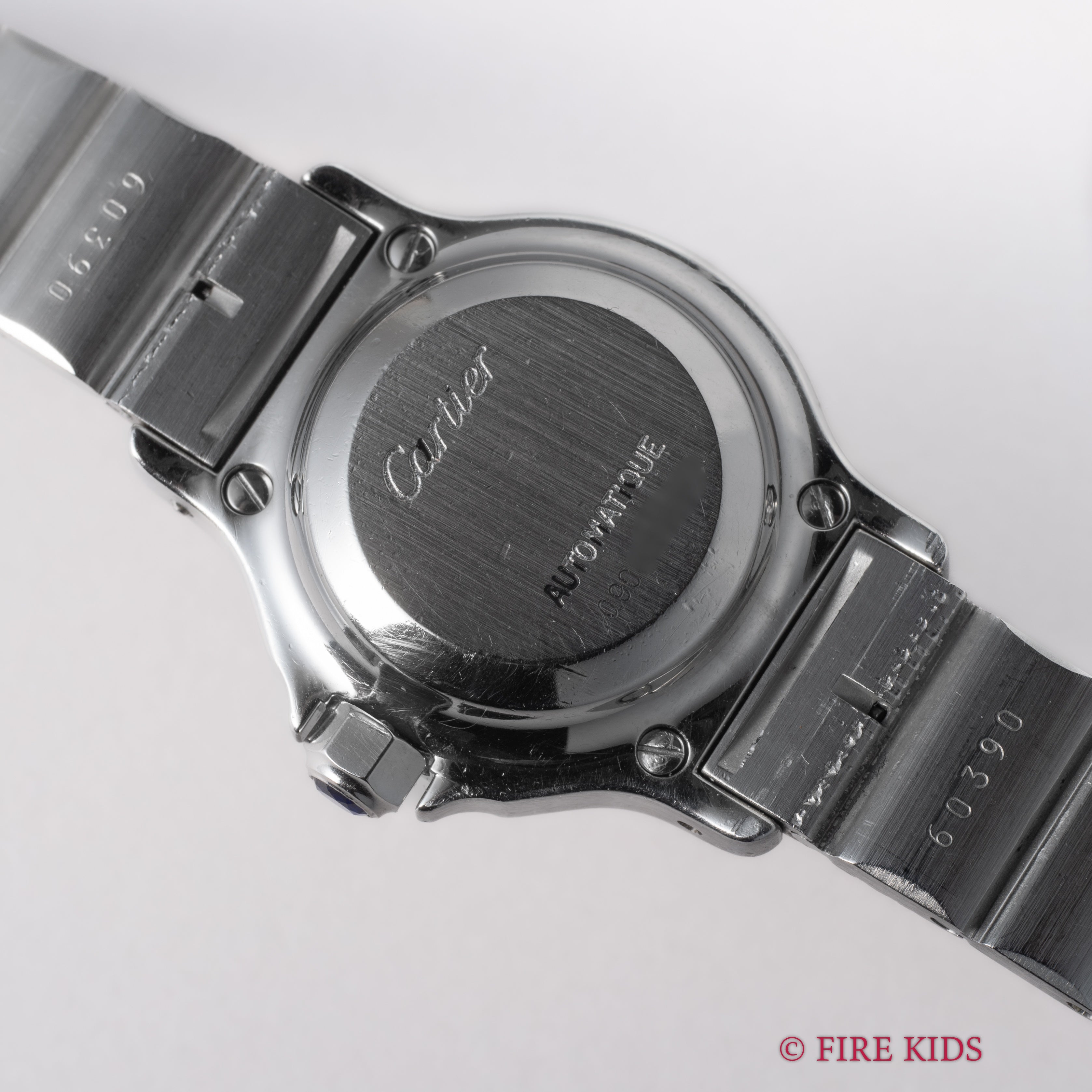 カルティエ サントス オクタゴン 1980年代製 Ref.0906 SMサイズ ステンレス