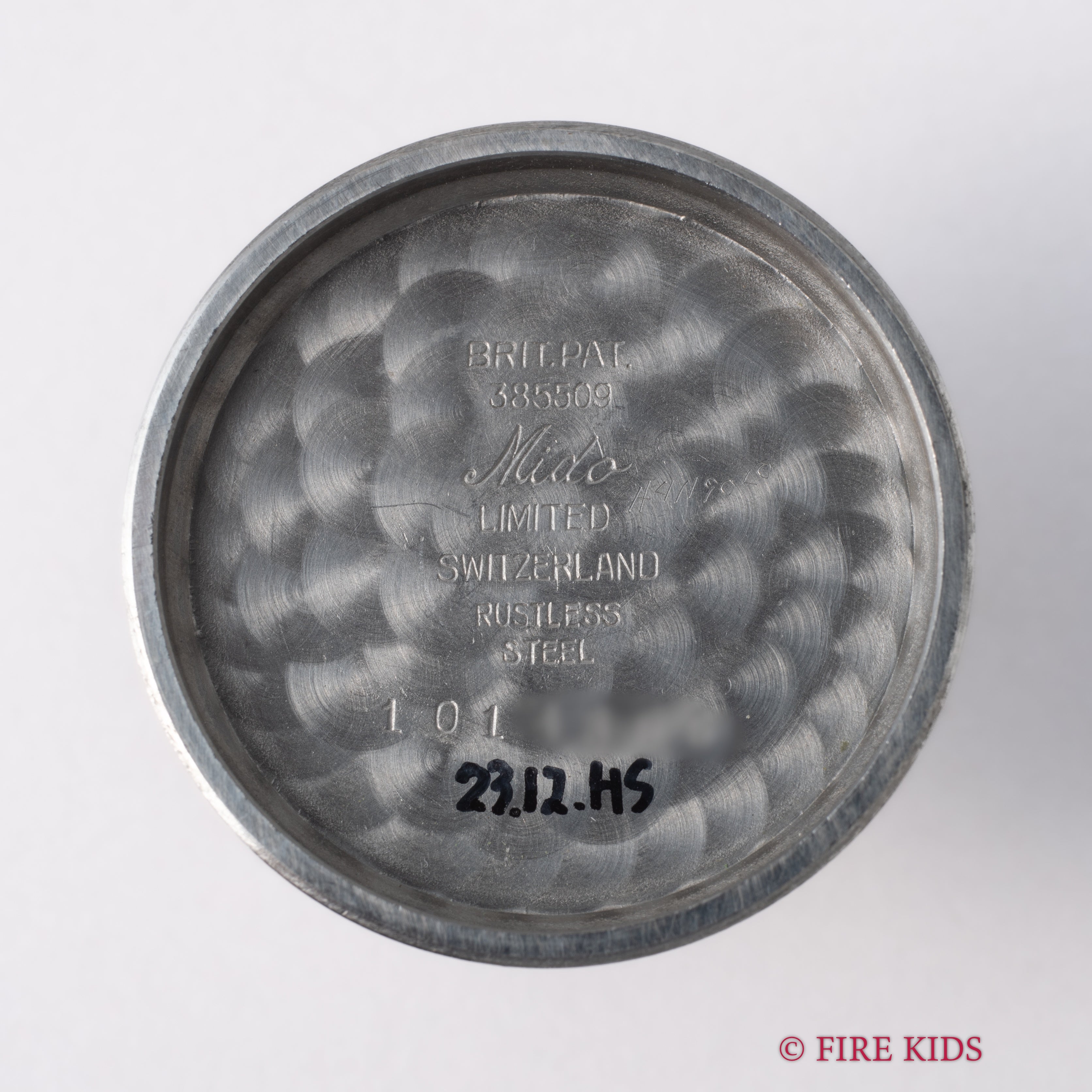 ミドー マルチフォート スーパーオートマチック ピンクゴールドコンビ 1940年代製 センタセコンド自動巻