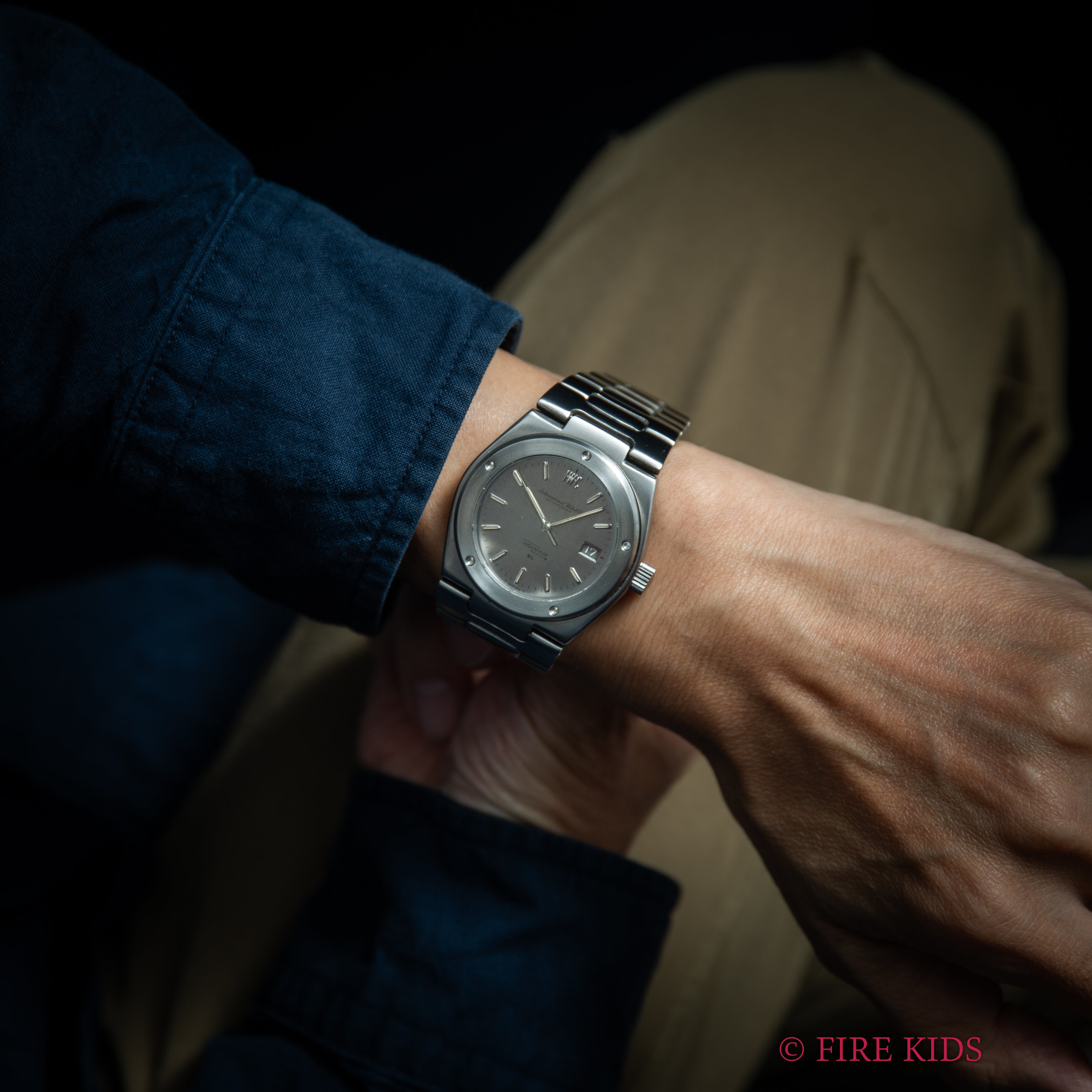 IWC 1978年製 インヂュニアSL ジャンボ Ref.1832  ジェラルド・ジェンタ デザイン ペラトン式自動巻 Cal.8541B