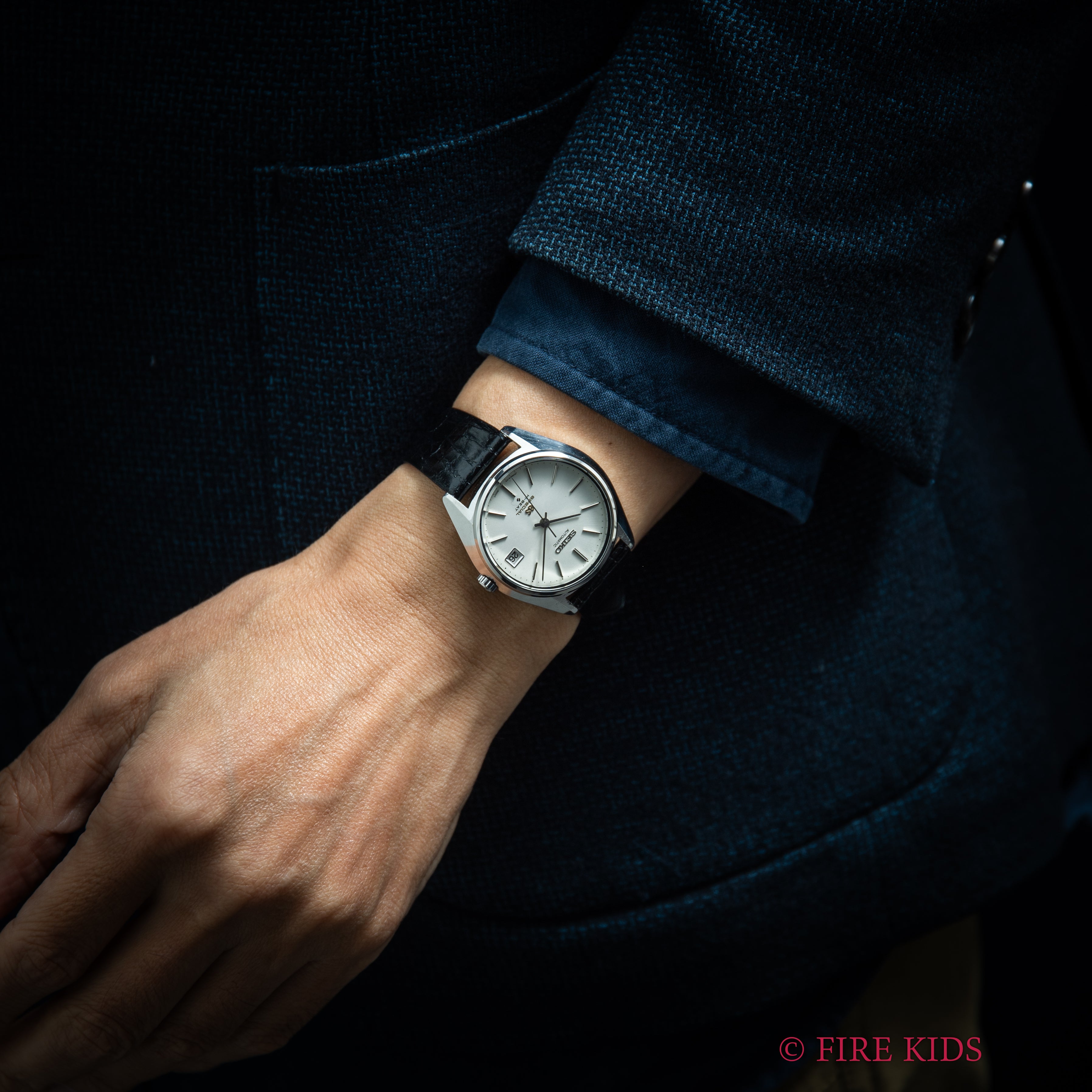 グランドセイコー スぺシャル 1971年製 Ref.6155-8000 10振動自動巻 61GSスペシャル 純正ベルト　尾錠