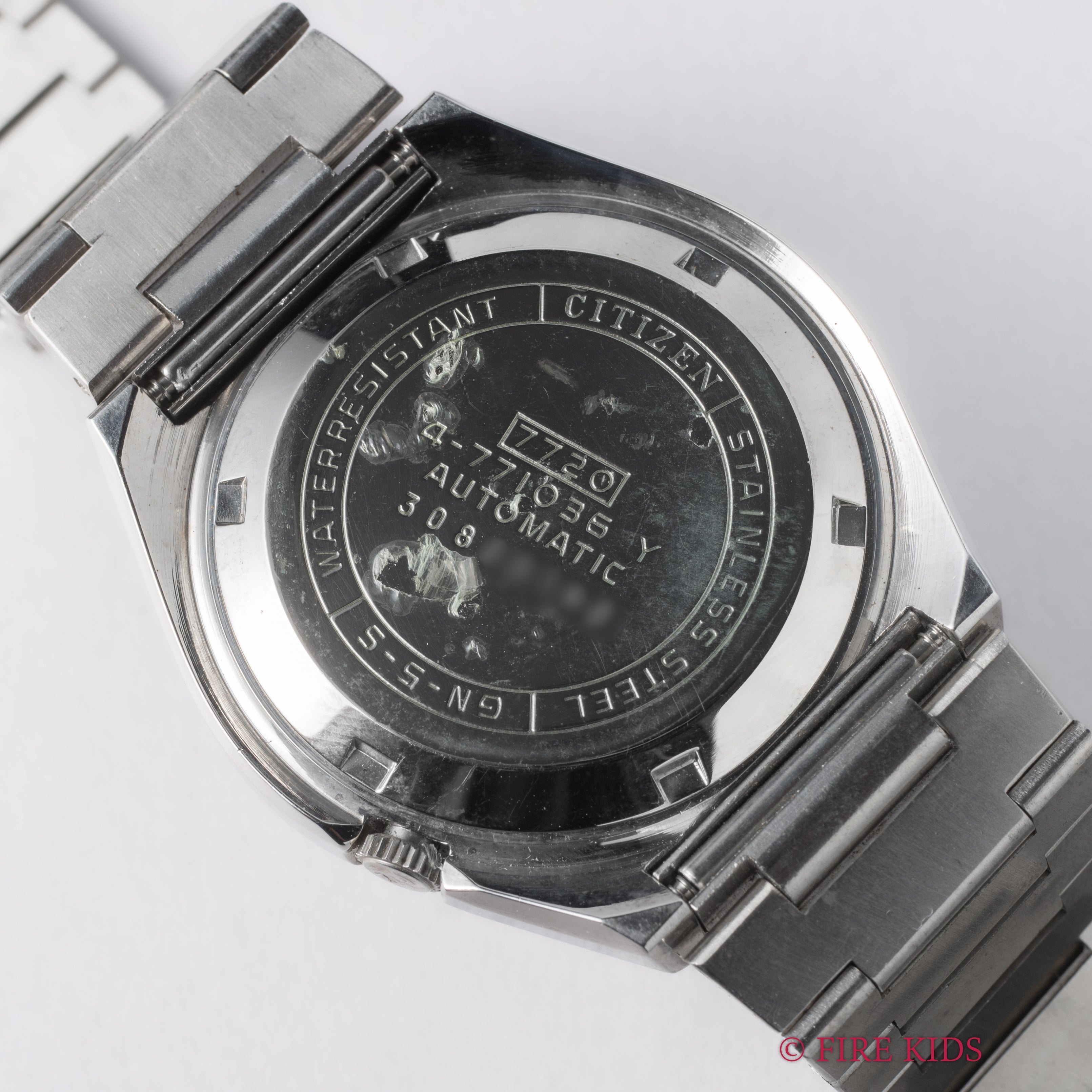 シチズン レオパール Ref.4-771036Y 1973年製 カットガラス グラデーションダイヤル タグ付き