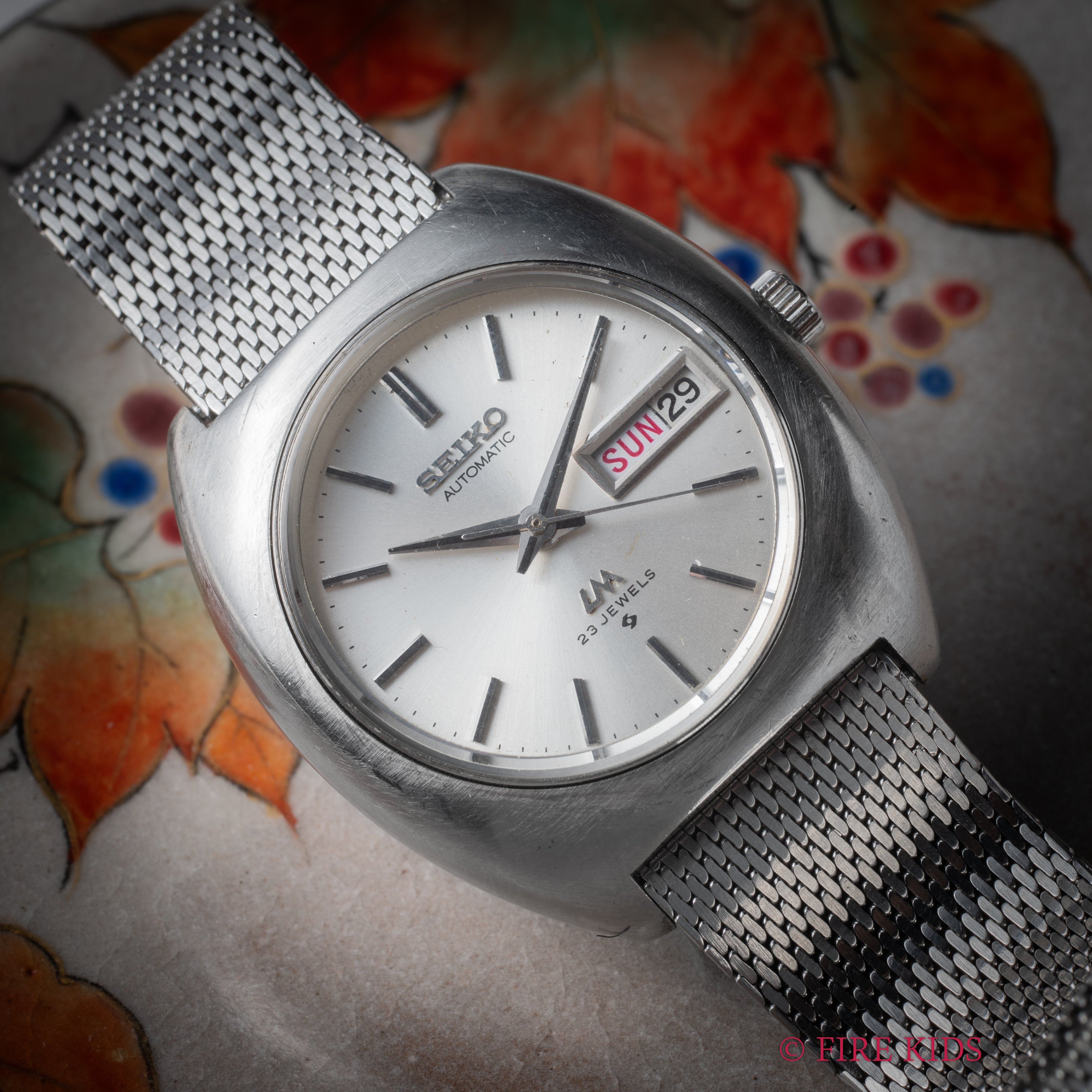 セイコー ロードマチック Ref.5606-6000 1971年製 純正ブレス付き 自動巻き