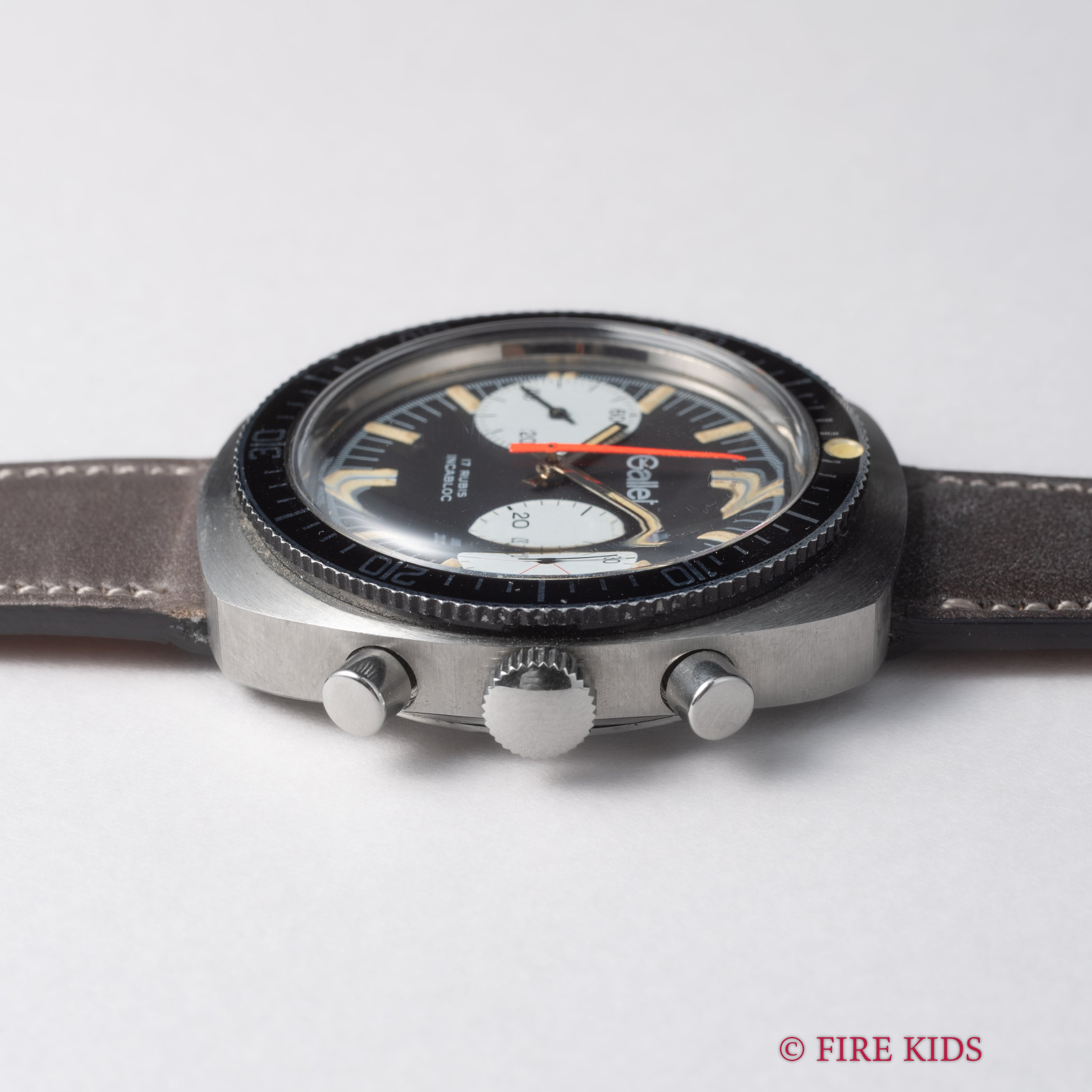 ギャレット ミリタリークロノグラフ フランス外人部隊 1960年代後半～70年代前半製