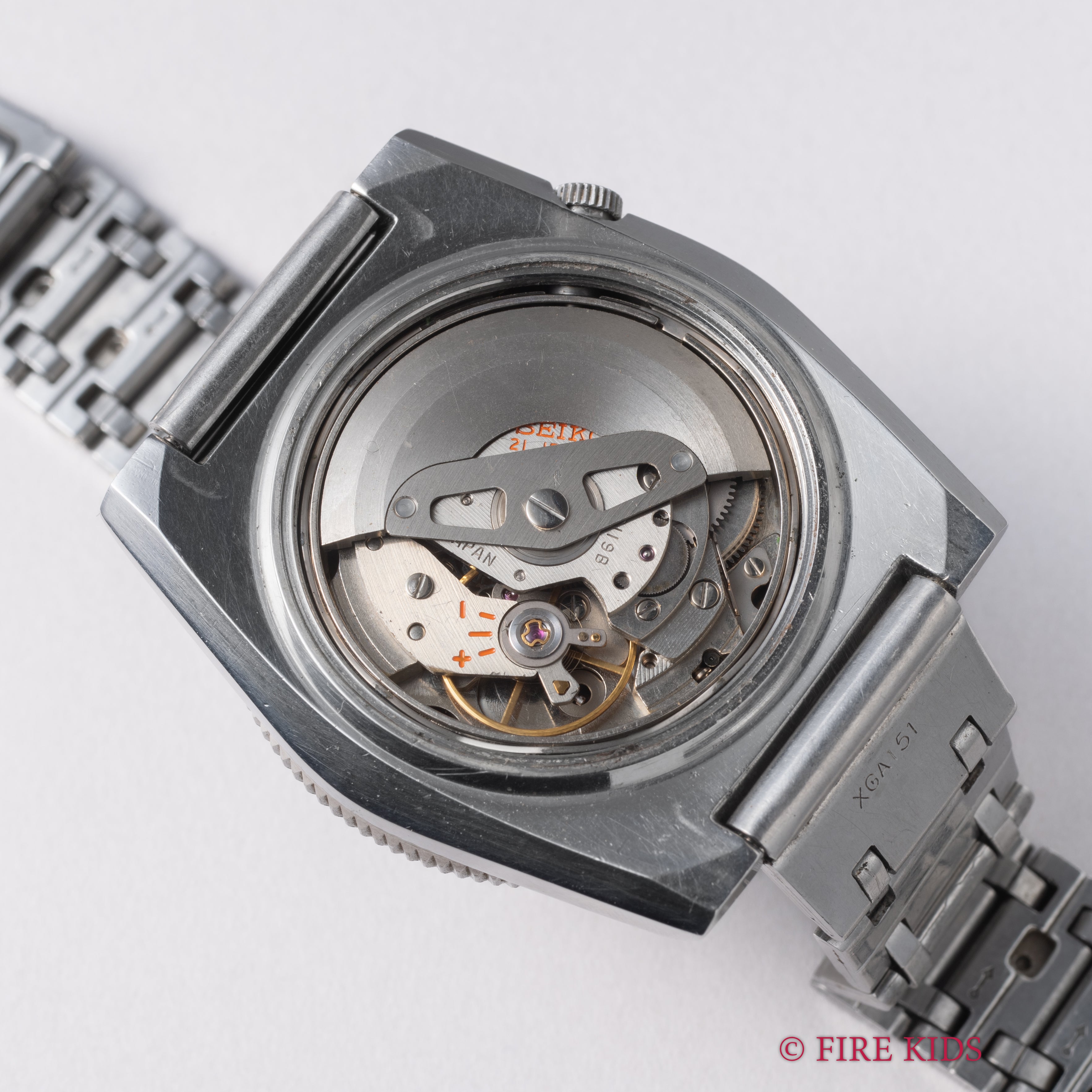 セイコー 5スポーツ Ref.6119-6050 自動巻き 純正ブレス インナー回転ベゼル