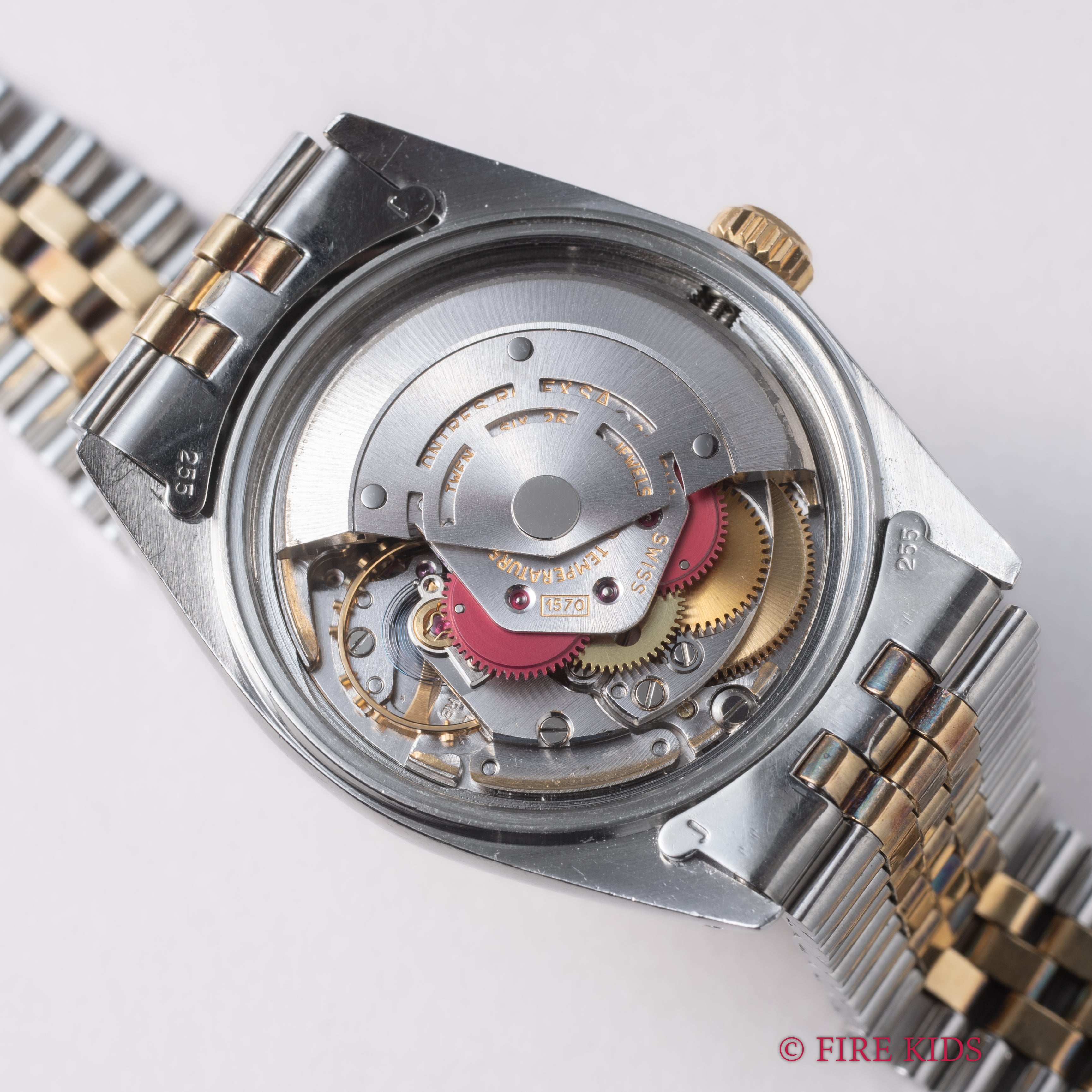 ロレックス デイトジャスト コンビ 1971年製 Ref.1601 リネンダイヤル