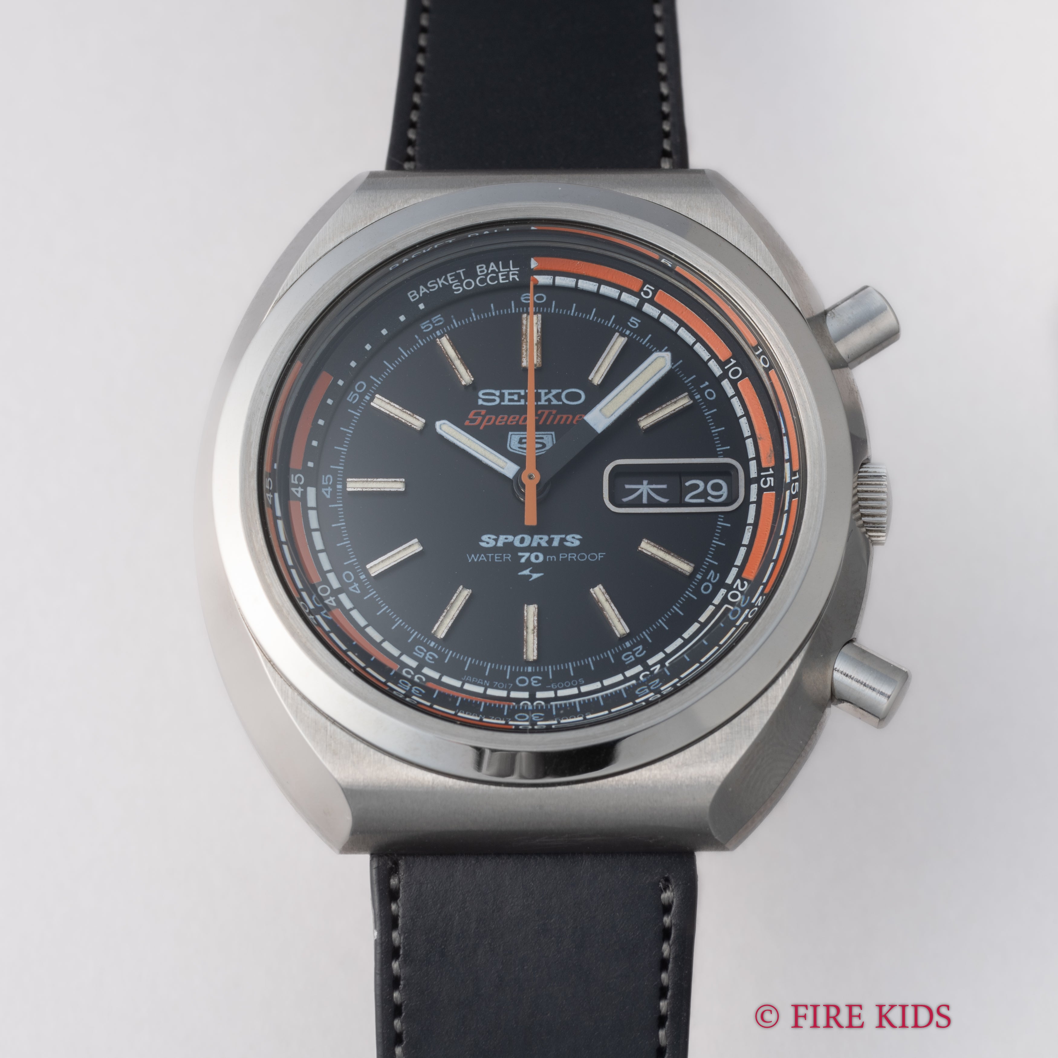 セイコー 5スポーツ スピードタイマー Ref.7017-6000 1970年製/昭和45年製 自動巻きクロノグラフ