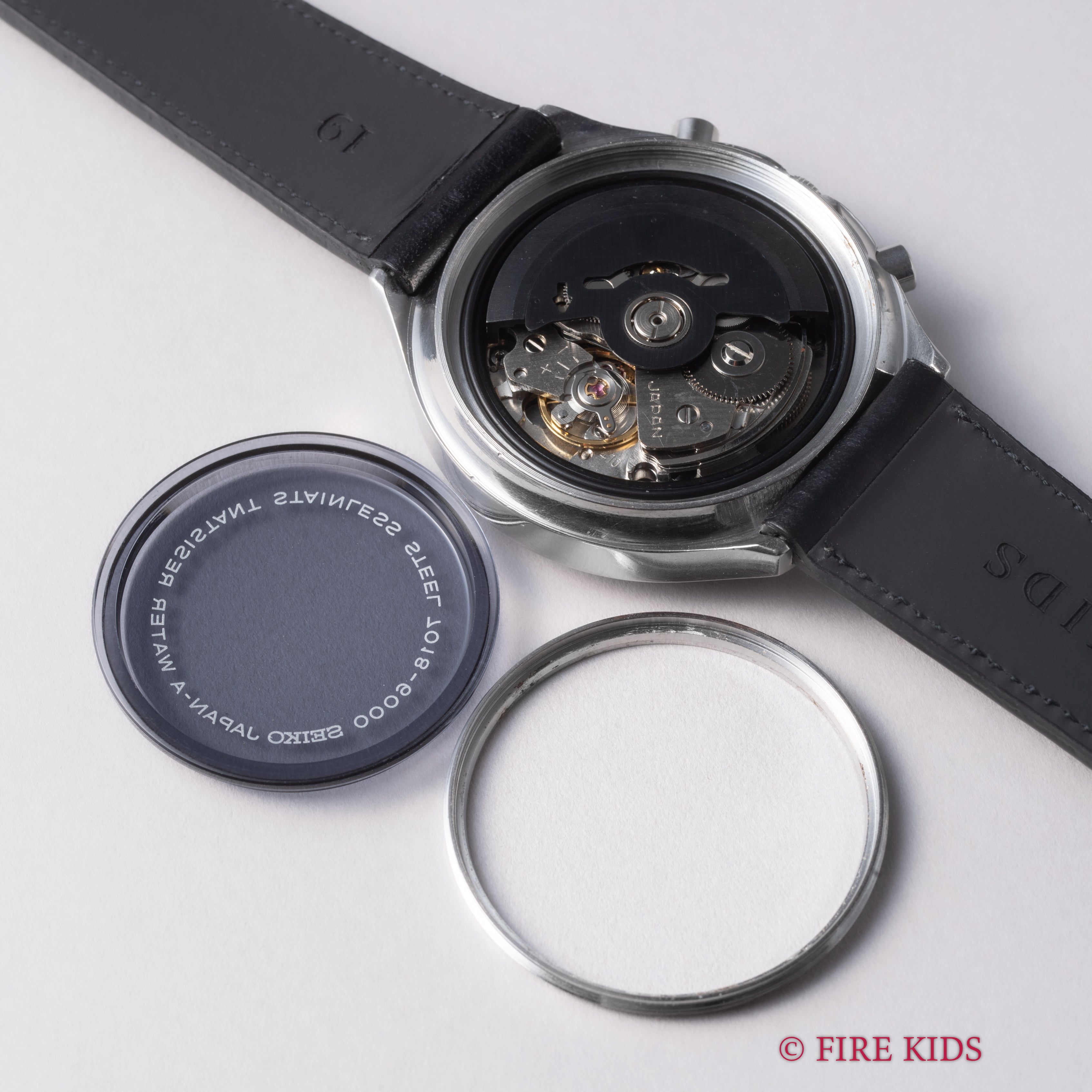 セイコー タイムソナー 1970年代製 Ref.7018-6000 両面スケルトン 自動巻クロノグラフ