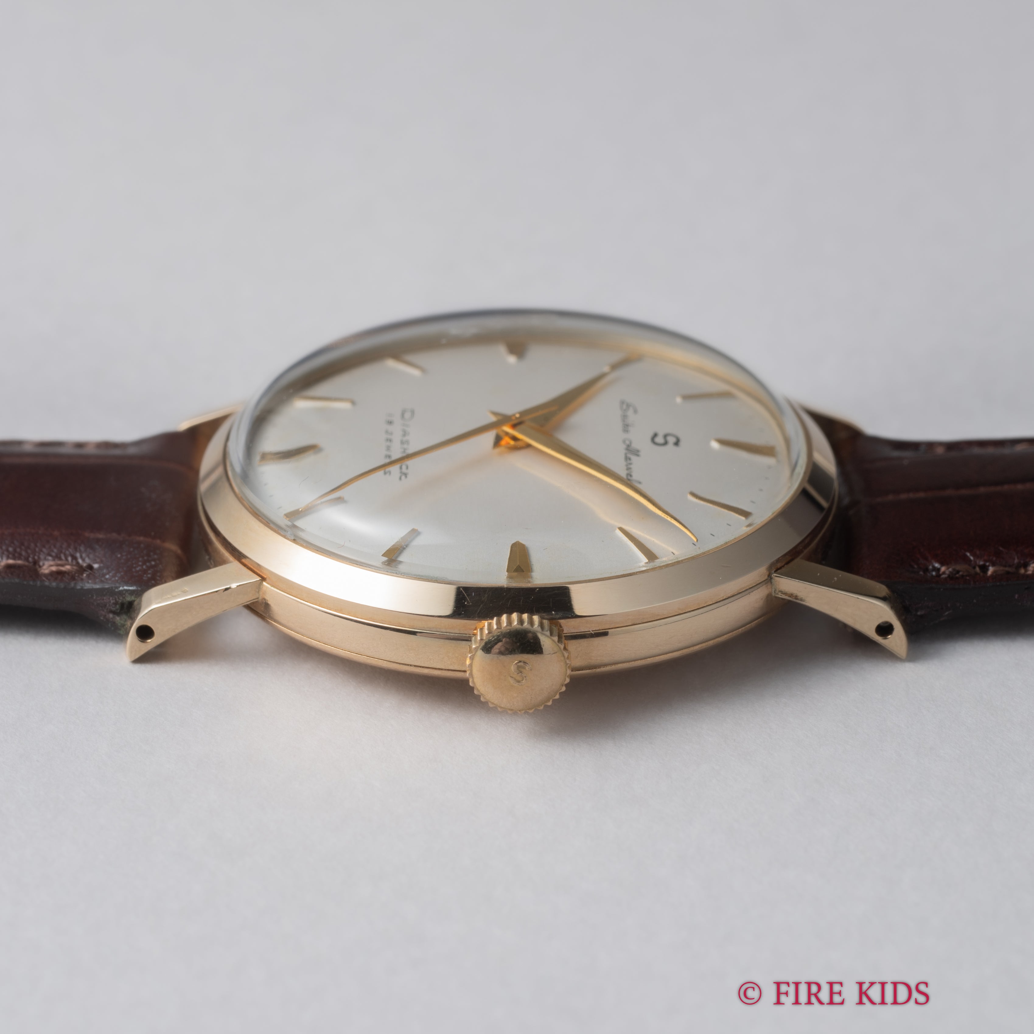 セイコー マーベル 1958年製 金張り 手巻き Ref.14029M 赤金ムーブ