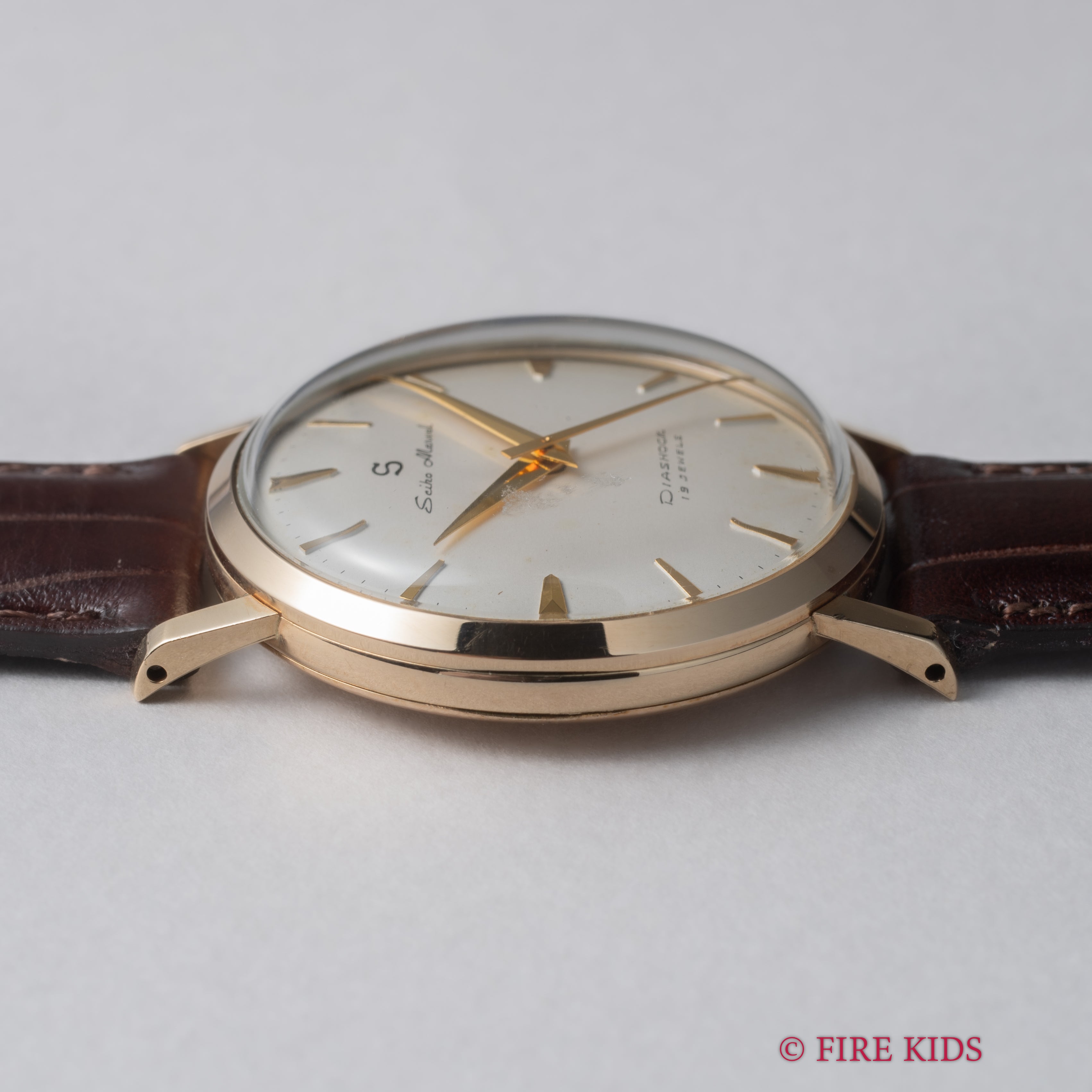 セイコー マーベル 1958年製 金張り 手巻き Ref.14029M 赤金ムーブ