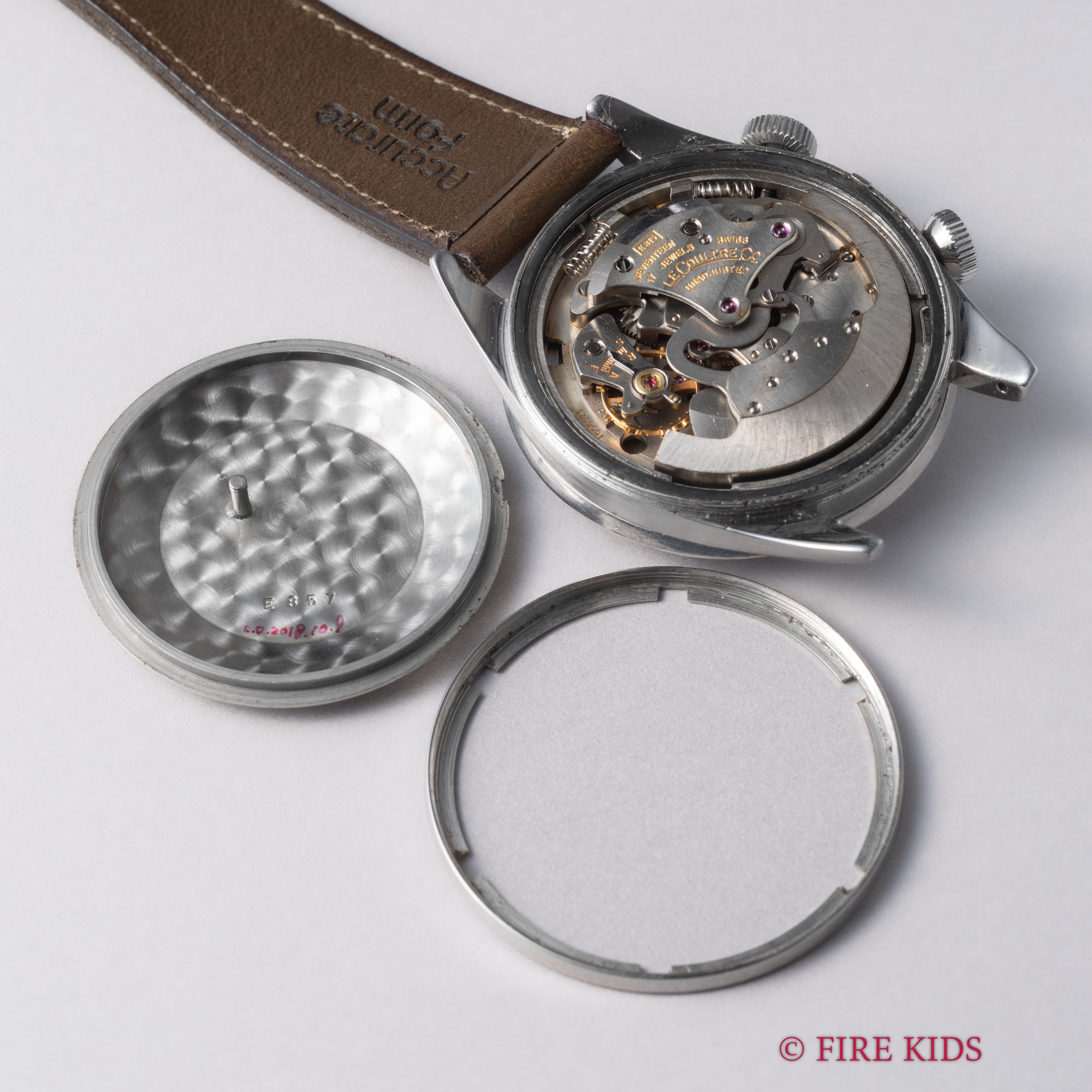 ルクルト ディープシーアラーム 1959年製 ジャガールクルトアーカイブ付き メモボックスダイバー 自動巻