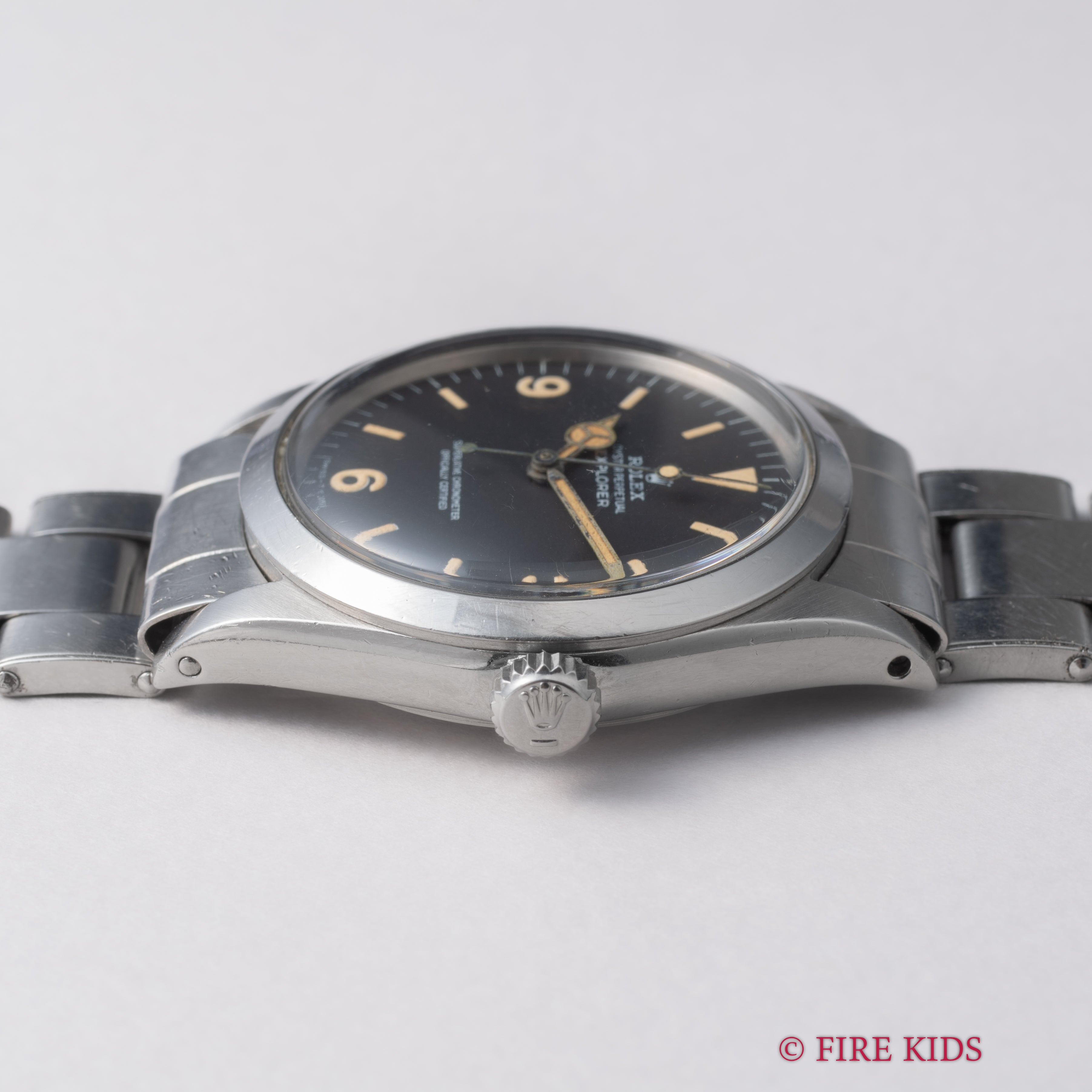 ロレックス エクスプローラー Ref.1016 1969年製 マーク0ダイヤル 純正リベットブレス